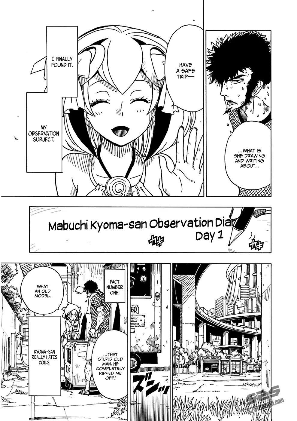 Dimension W Chapter 32 page 9 - Chapter 32: Mira's Observation Diary