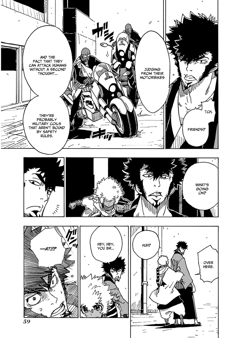Dimension W Chapter 34 page 8 - Chapter 34: Kyoma's Melancholy