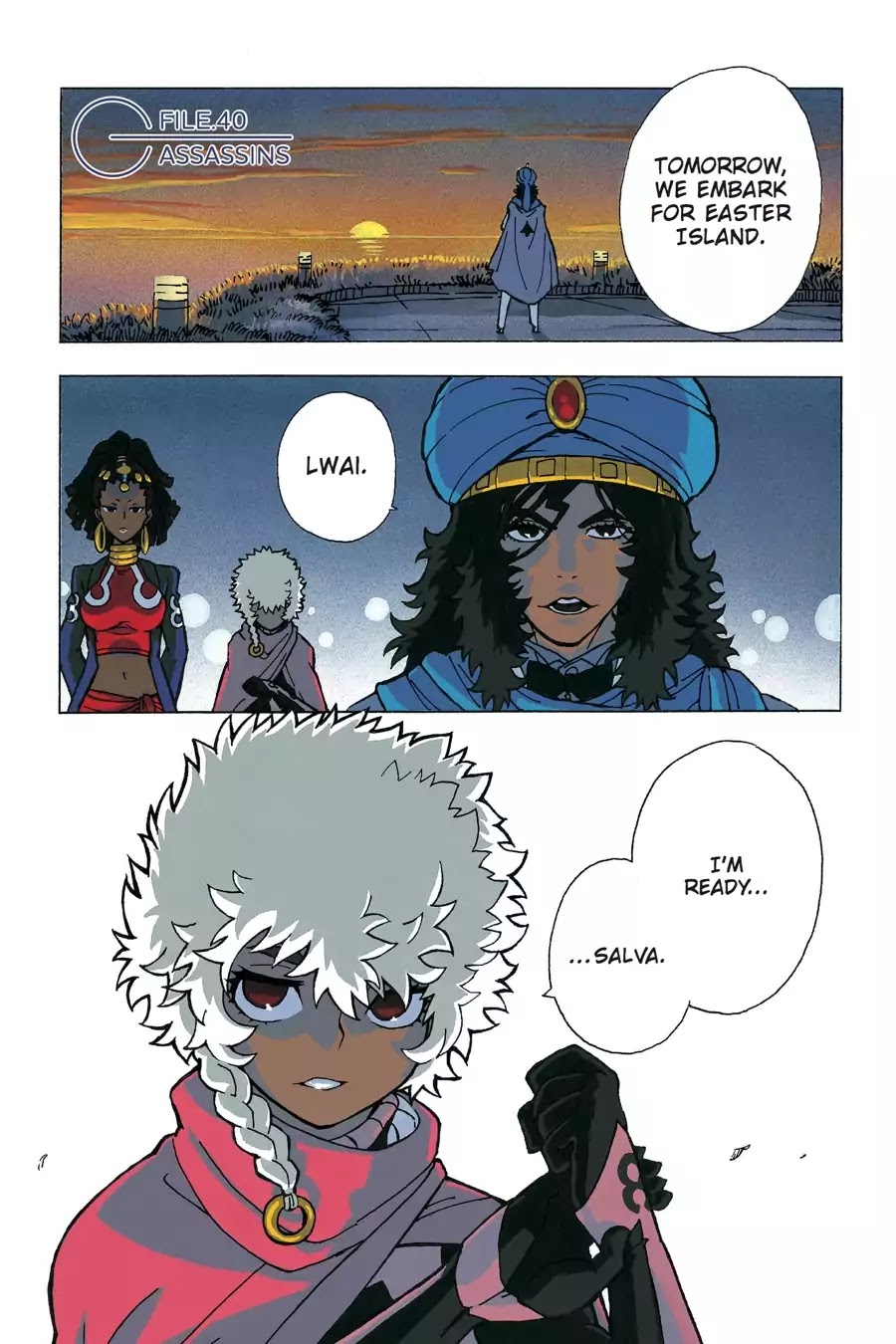 Dimension W Chapter 40 page 2 - Chapter 40: Assassins