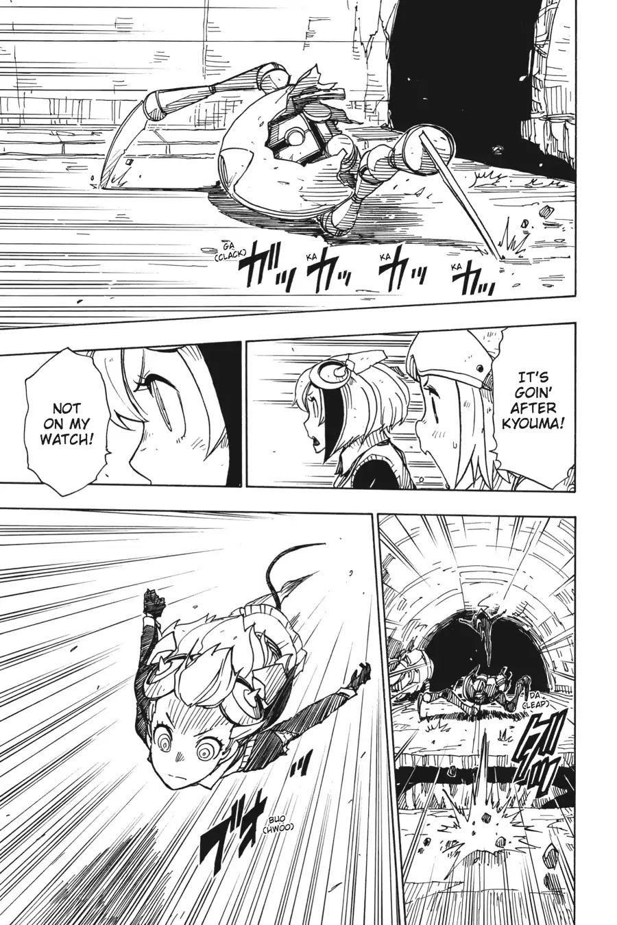 Dimension W Chapter 56 page 18 - Chapter 56: Mira's Fight