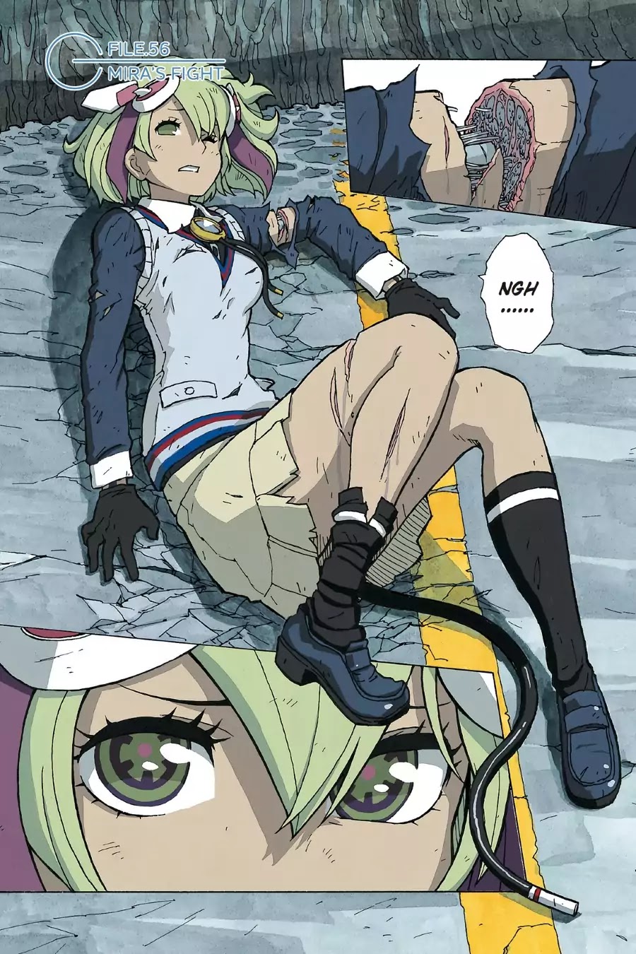 Dimension W Chapter 56 page 2 - Chapter 56: Mira's Fight