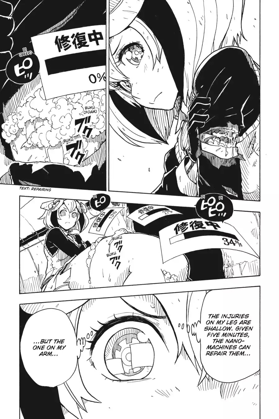 Dimension W Chapter 56 page 5 - Chapter 56: Mira's Fight