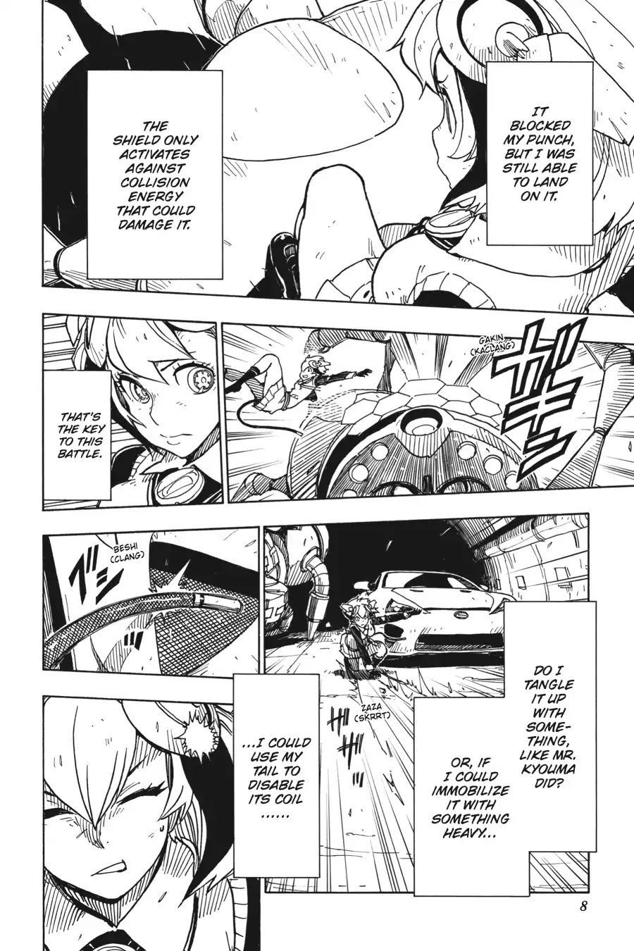 Dimension W Chapter 56 page 8 - Chapter 56: Mira's Fight
