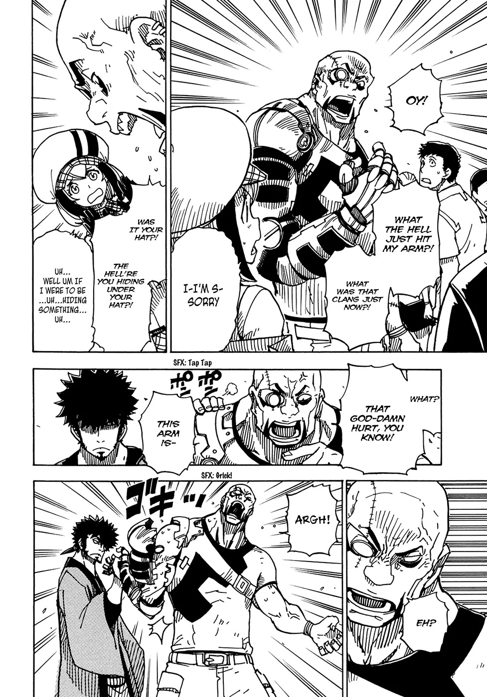 Dimension W Chapter 6 page 10 - Chapter 6: The Black and White Angel Statue