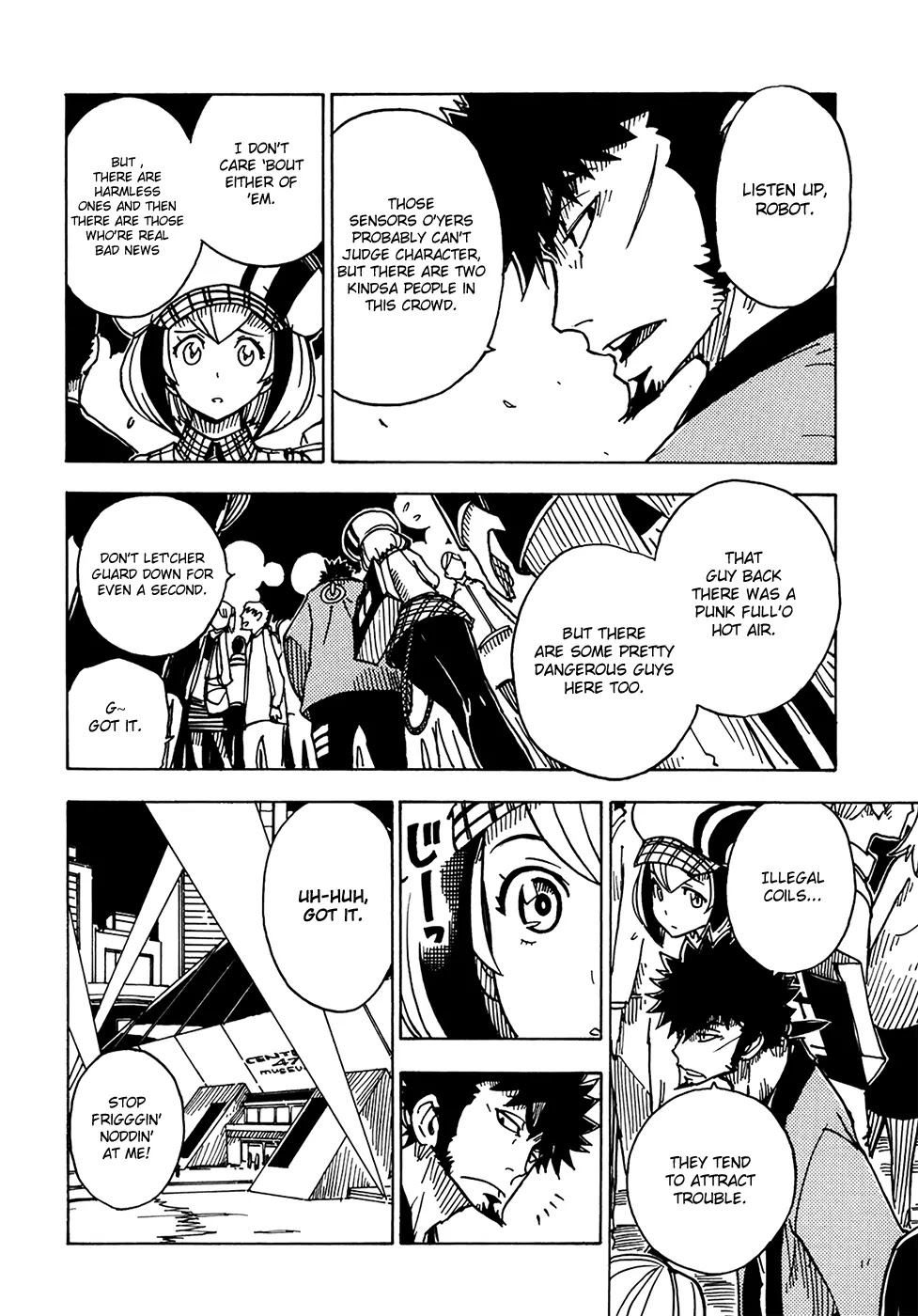 Dimension W Chapter 6 page 12 - Chapter 6: The Black and White Angel Statue