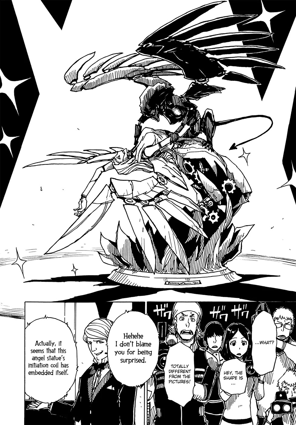 Dimension W Chapter 6 page 16 - Chapter 6: The Black and White Angel Statue