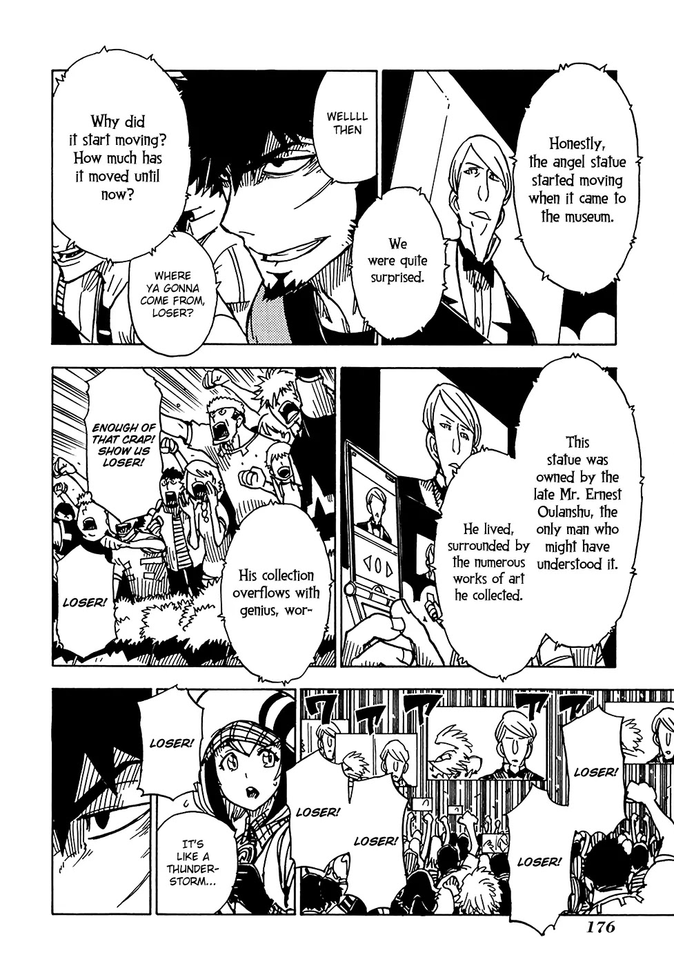 Dimension W Chapter 6 page 18 - Chapter 6: The Black and White Angel Statue