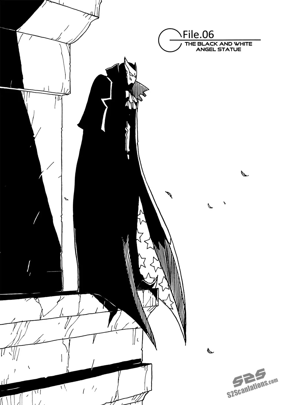Dimension W Chapter 6 page 3 - Chapter 6: The Black and White Angel Statue
