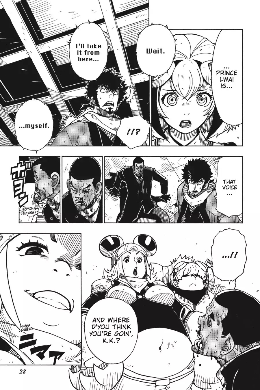 Dimension W Chapter 63 page 23 - Chapter 63: At The Past Bares Its Fangs