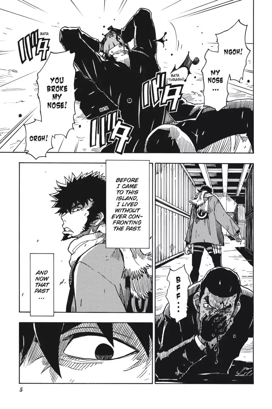 Dimension W Chapter 63 page 5 - Chapter 63: At The Past Bares Its Fangs