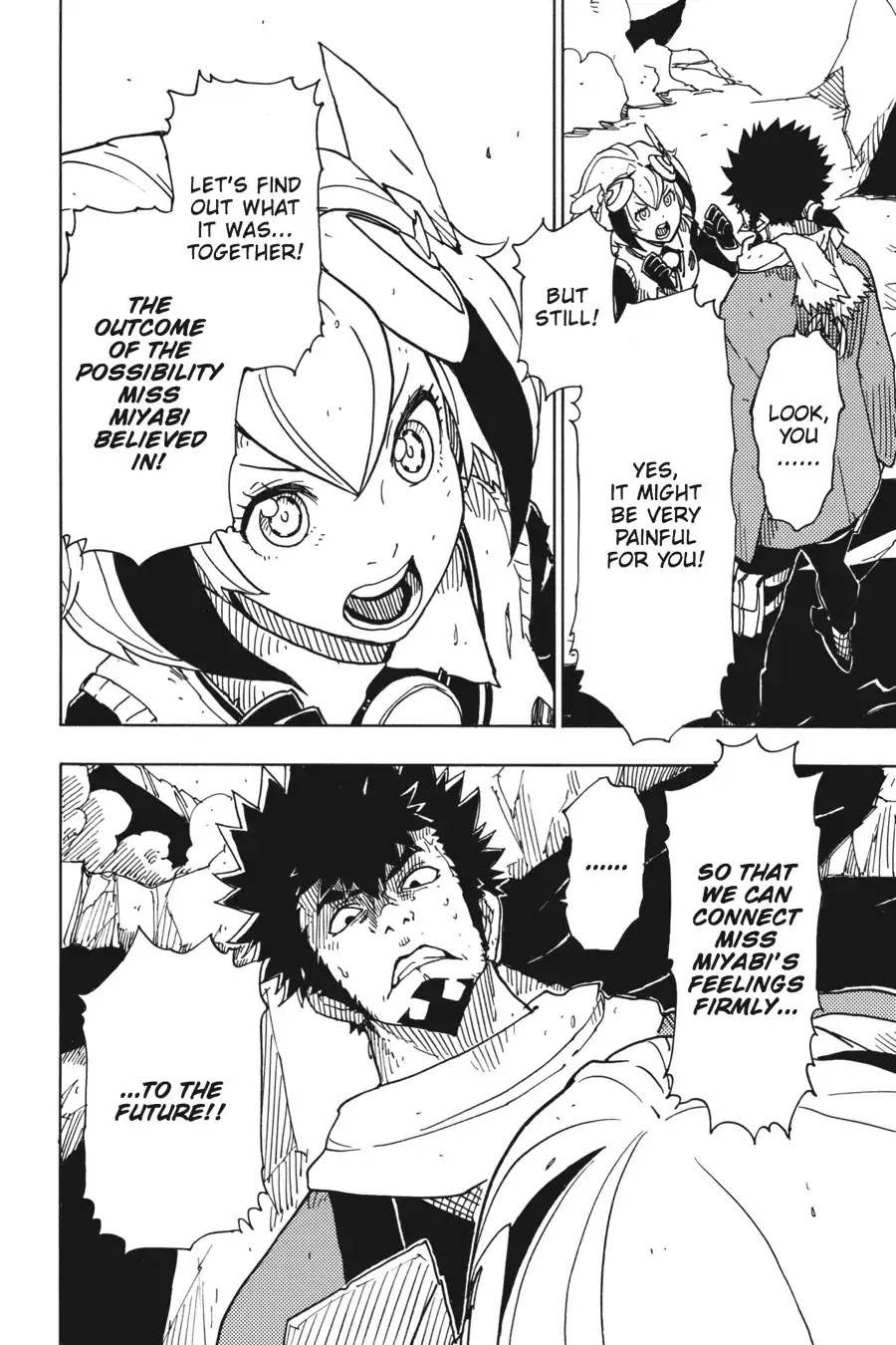 Dimension W Chapter 71 page 14 - Chapter 71: Kyouma & Mira