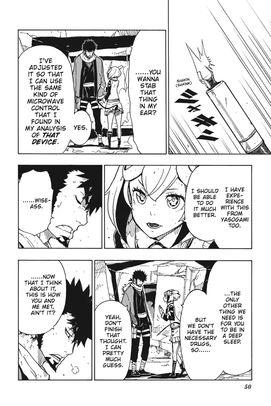 Dimension W Chapter 71 page 20 - Chapter 71: Kyouma & Mira