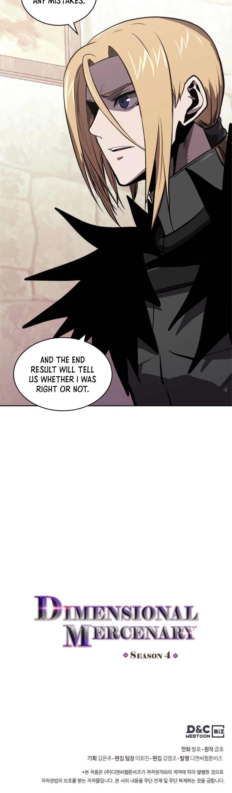 Dimensional Mercenary Chapter 153 page 42 - Chapter 153: Season 4 Ch 41