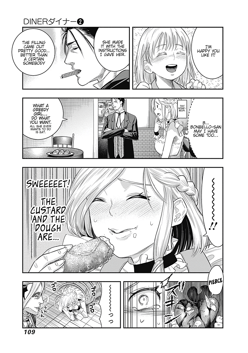 DINER Chapter 14 page 5 - Chapter 14: Innocent Prayer & Silver Bullet 11