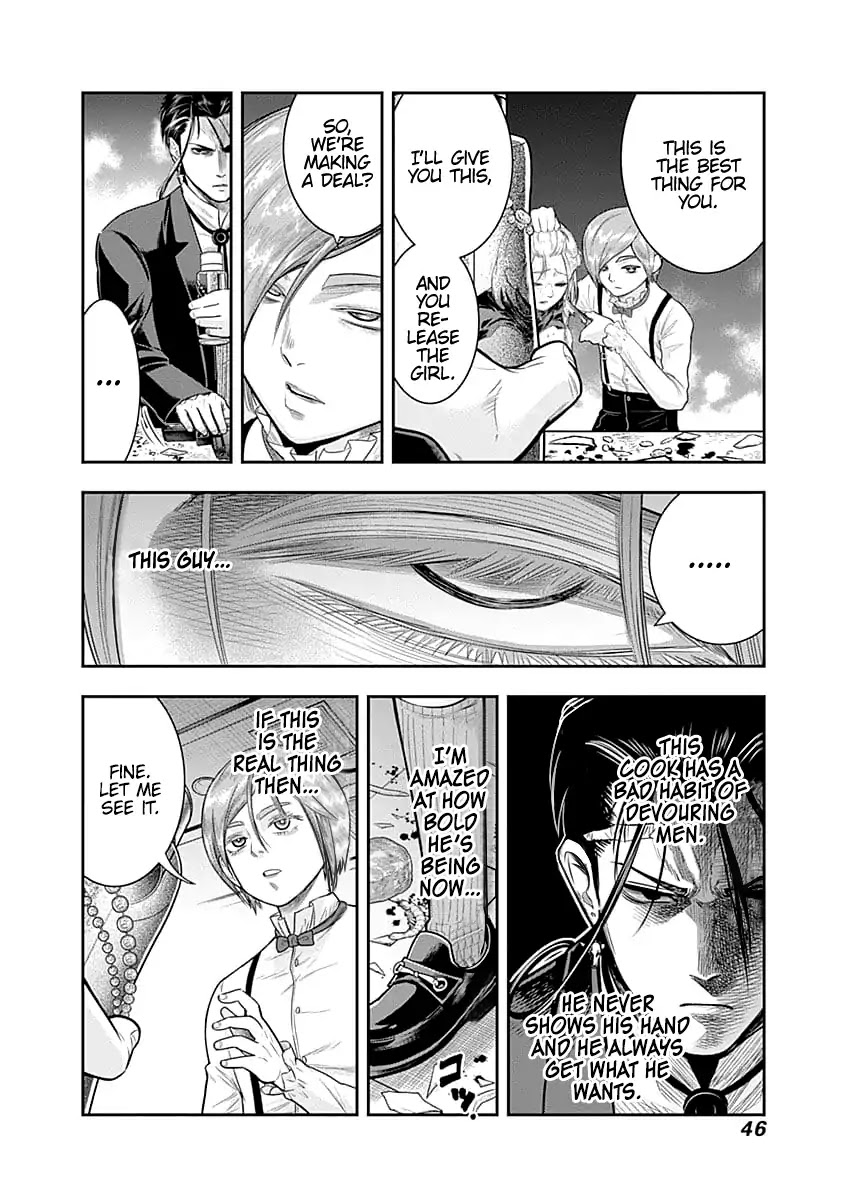 DINER Chapter 32 page 5 - Chapter 32: Sandra's Berry & Geisha MURCIÉLAGO 6