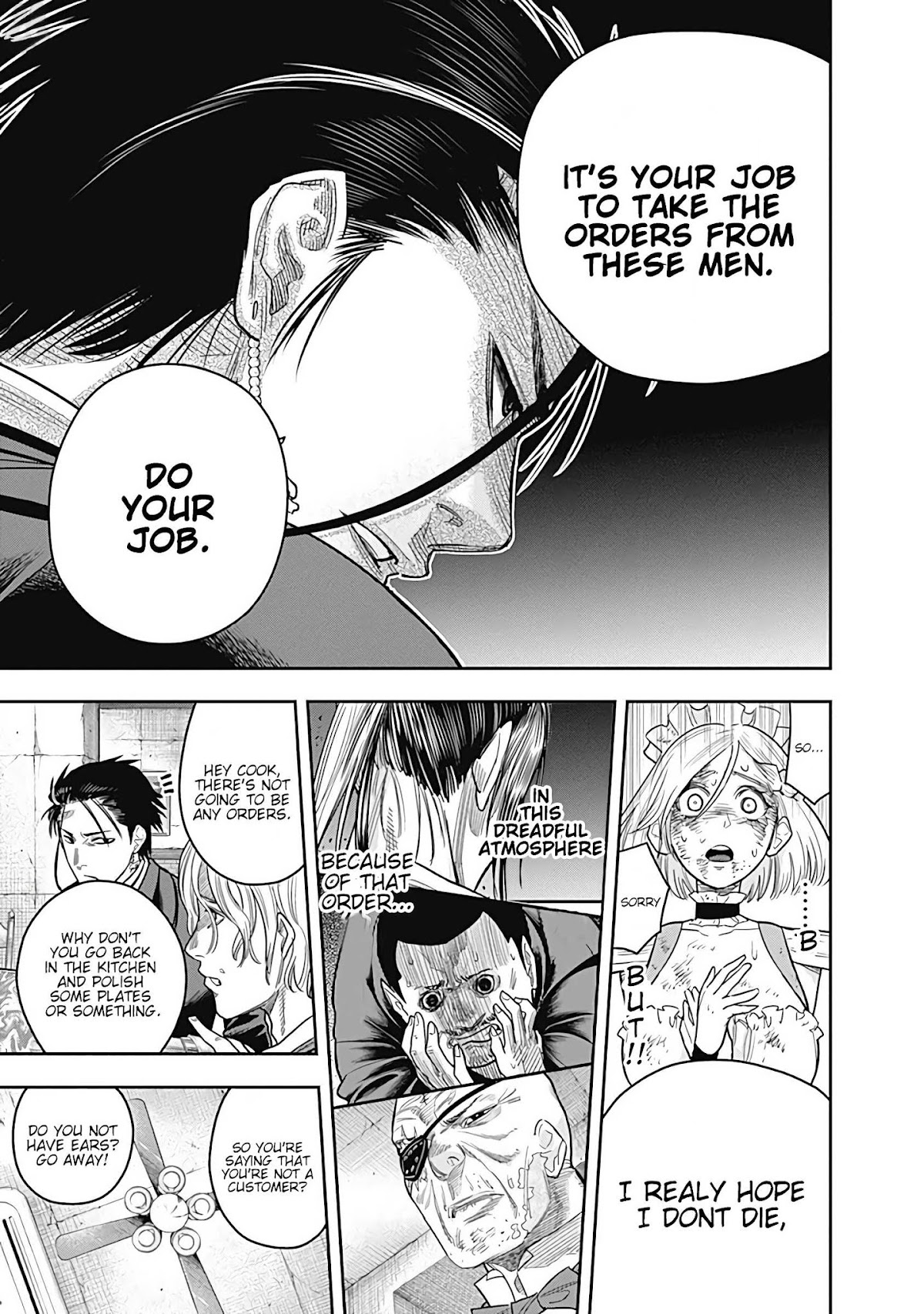 DINER Chapter 6 page 7 - Chapter 6: Innocent Prayer & Silver Bullet 3