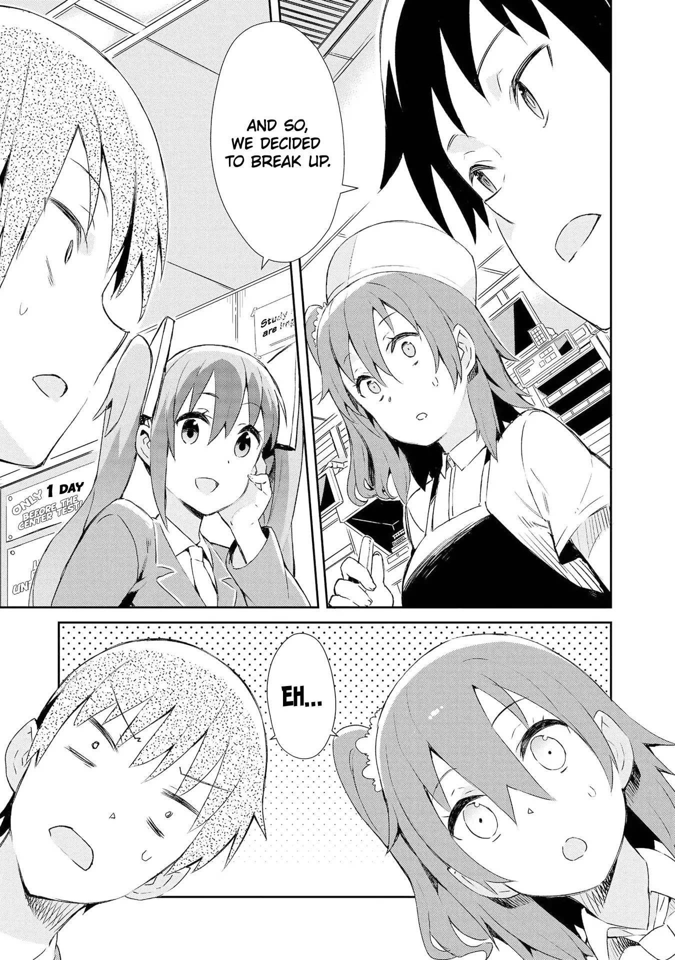 Dioti Manual ~Kamisamatachi no Ren'ai Daikou~ Chapter 10 page 1 - Chapter 10: Break Up
