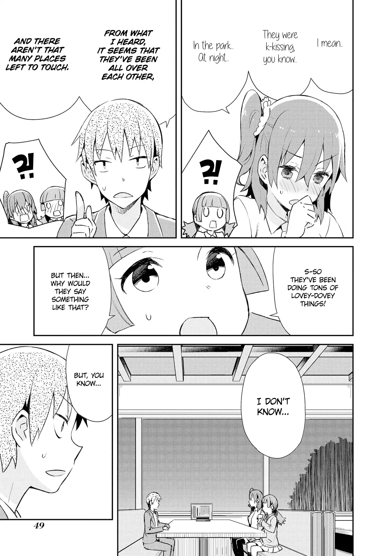 Dioti Manual ~Kamisamatachi no Ren'ai Daikou~ Chapter 10 page 9 - Chapter 10: Break Up