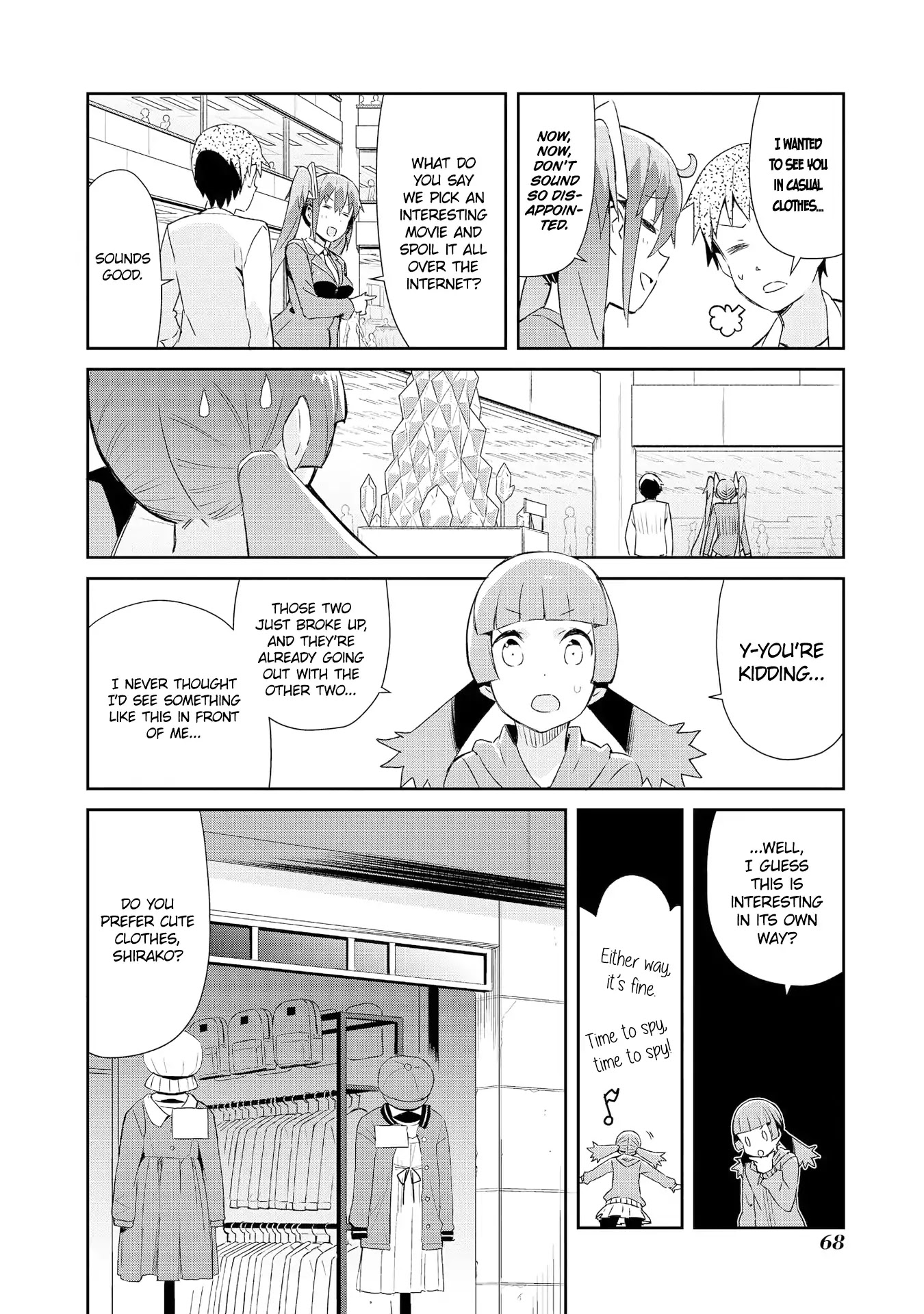 Dioti Manual ~Kamisamatachi no Ren'ai Daikou~ Chapter 11 page 10 - Chapter 11: Love Chain (Front)