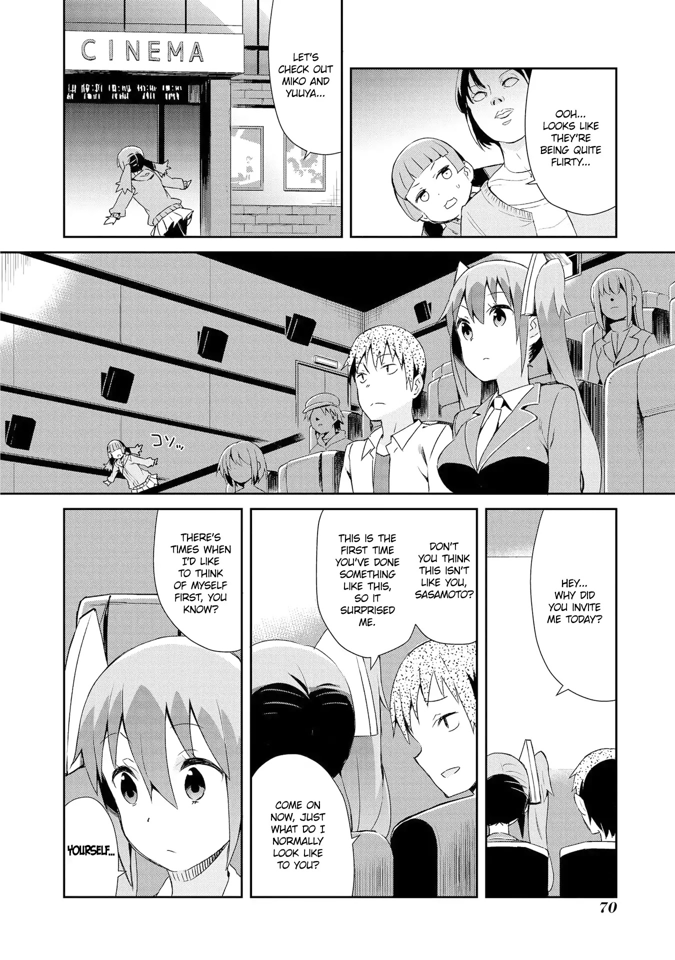 Dioti Manual ~Kamisamatachi no Ren'ai Daikou~ Chapter 11 page 12 - Chapter 11: Love Chain (Front)