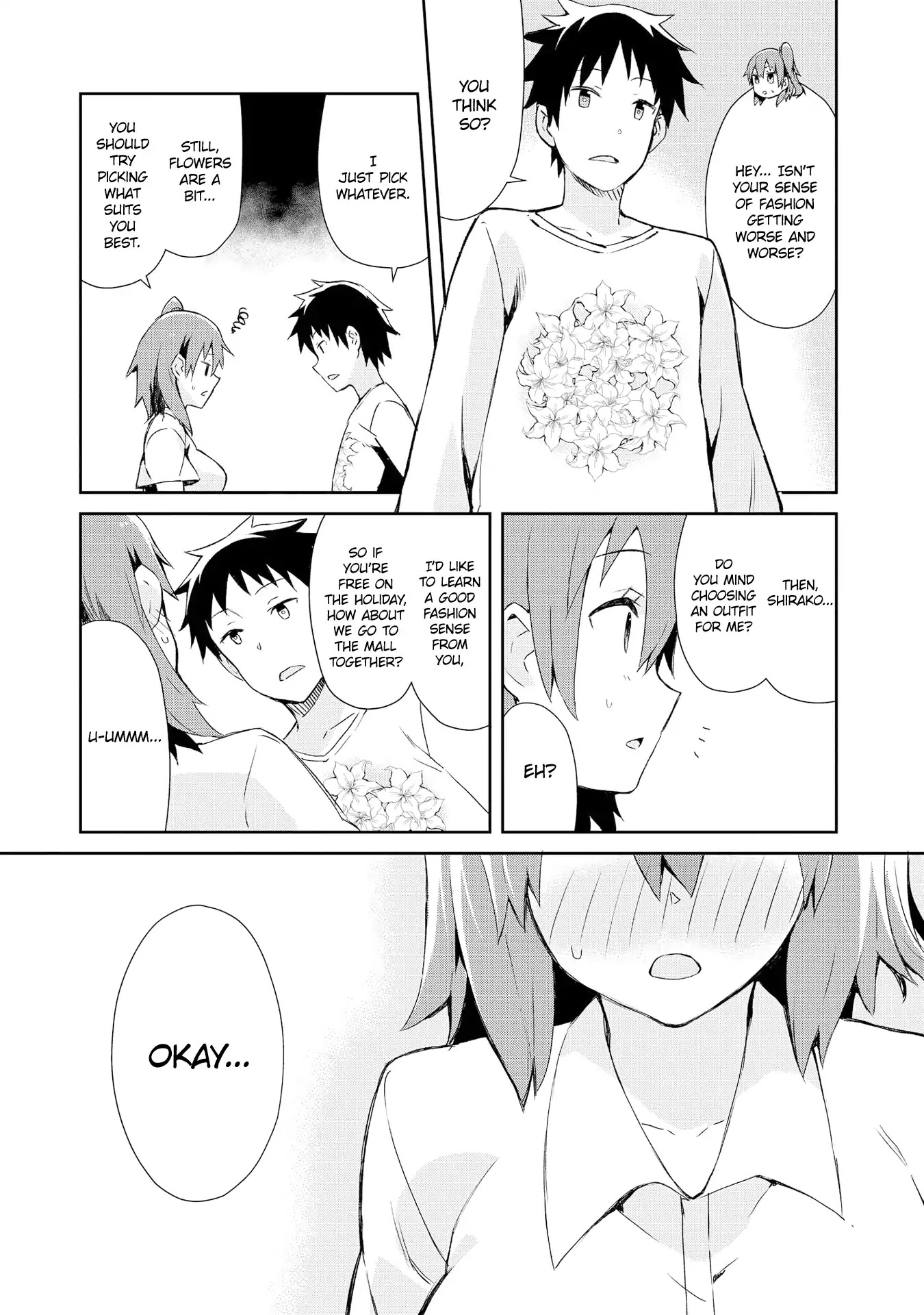 Dioti Manual ~Kamisamatachi no Ren'ai Daikou~ Chapter 11 page 5 - Chapter 11: Love Chain (Front)