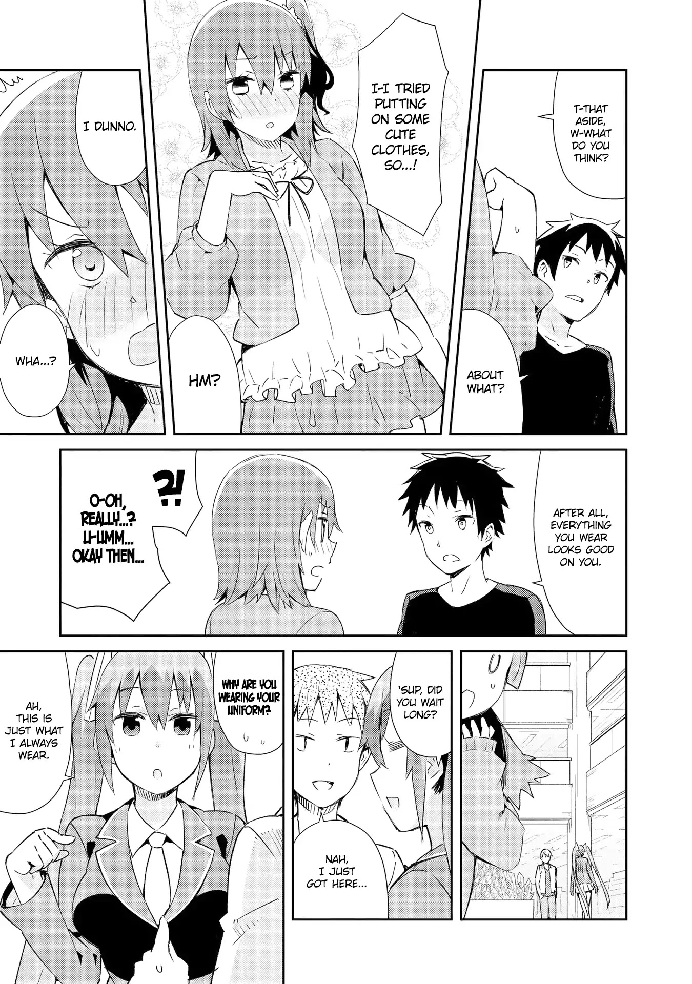 Dioti Manual ~Kamisamatachi no Ren'ai Daikou~ Chapter 11 page 9 - Chapter 11: Love Chain (Front)