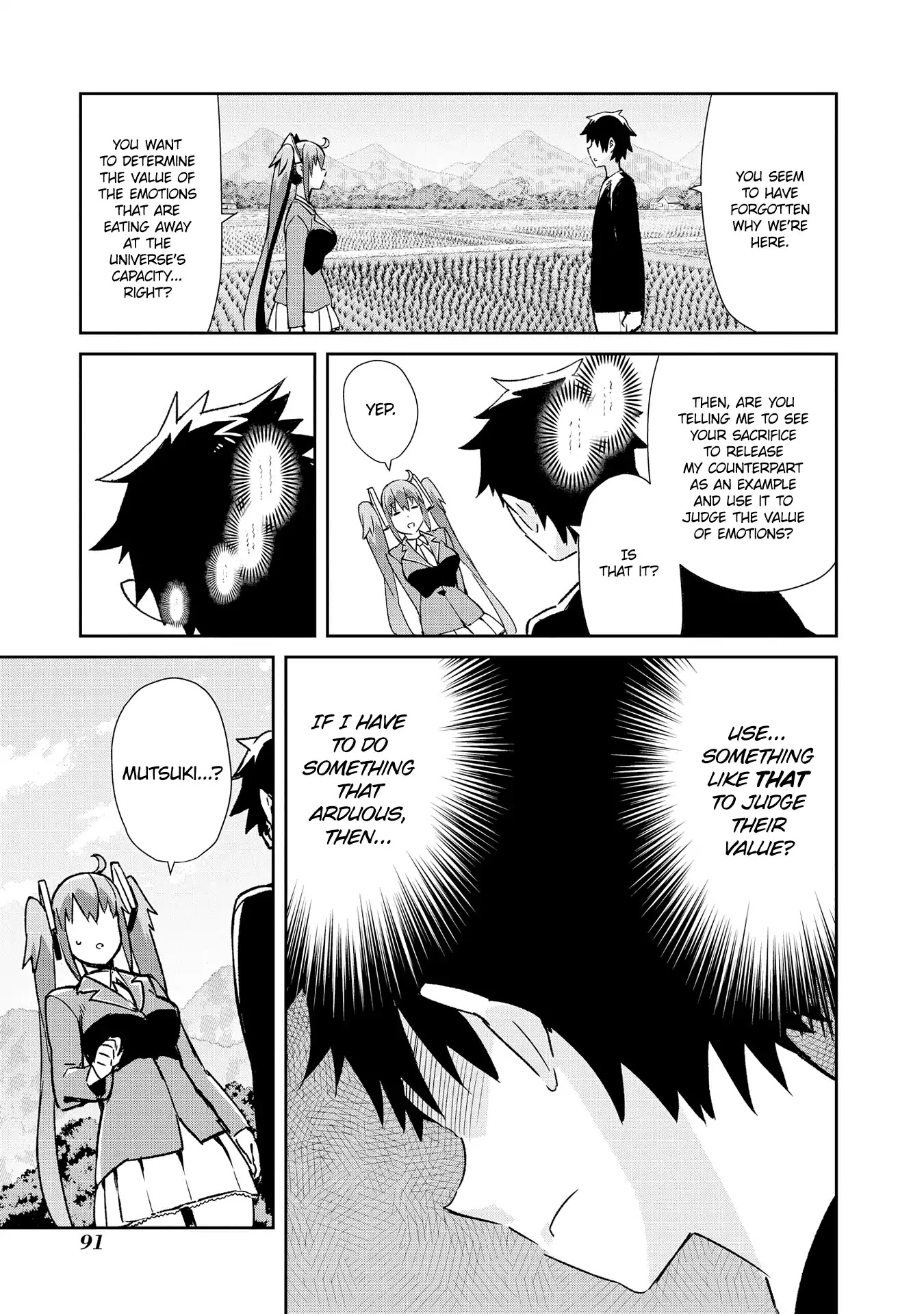 Dioti Manual ~Kamisamatachi no Ren'ai Daikou~ Chapter 12 page 15 - Chapter 12: Love Chain (Back)