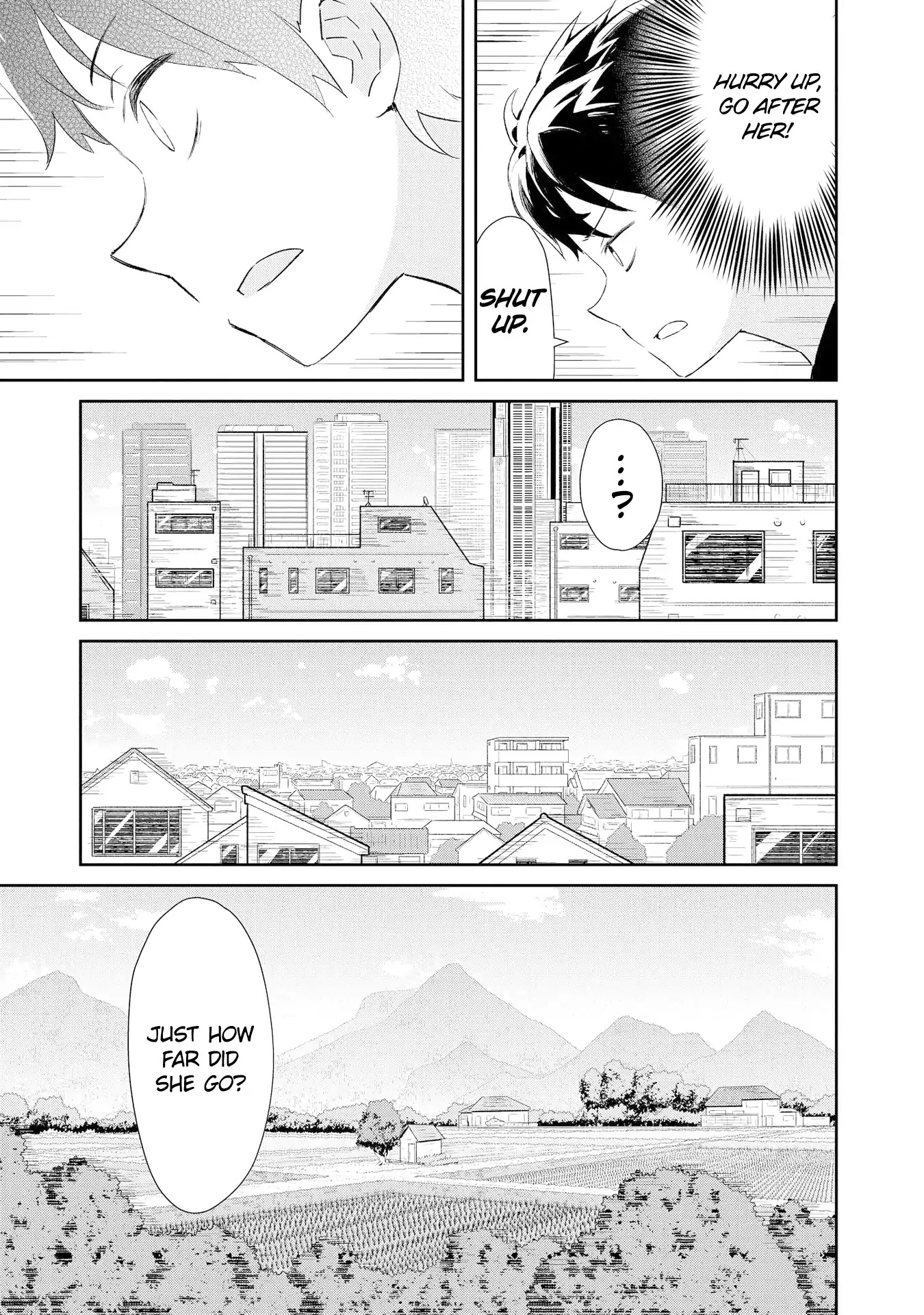 Dioti Manual ~Kamisamatachi no Ren'ai Daikou~ Chapter 12 page 3 - Chapter 12: Love Chain (Back)
