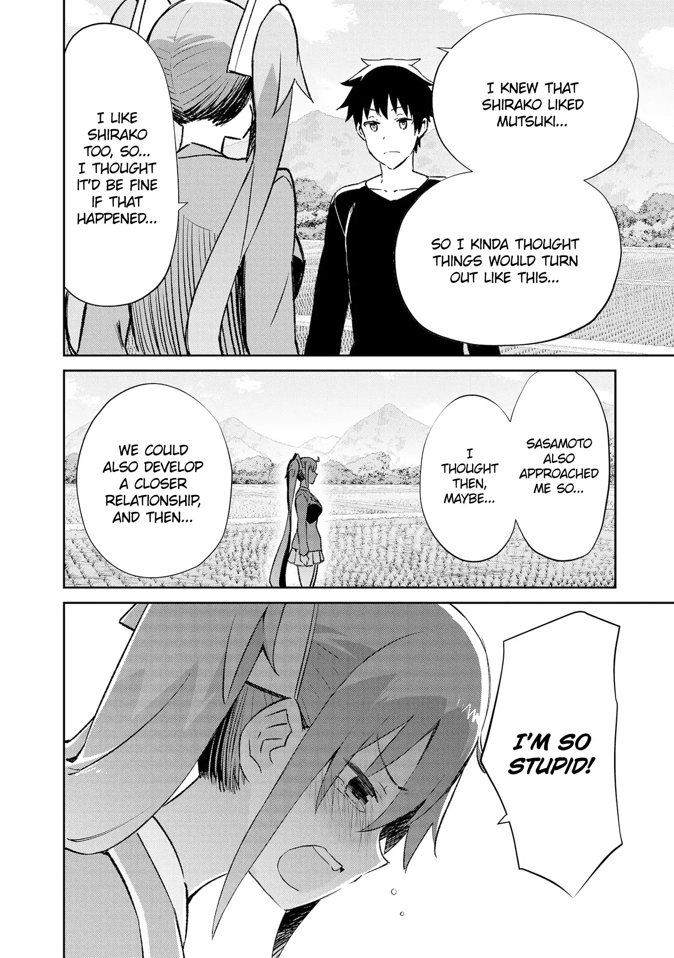 Dioti Manual ~Kamisamatachi no Ren'ai Daikou~ Chapter 12 page 6 - Chapter 12: Love Chain (Back)