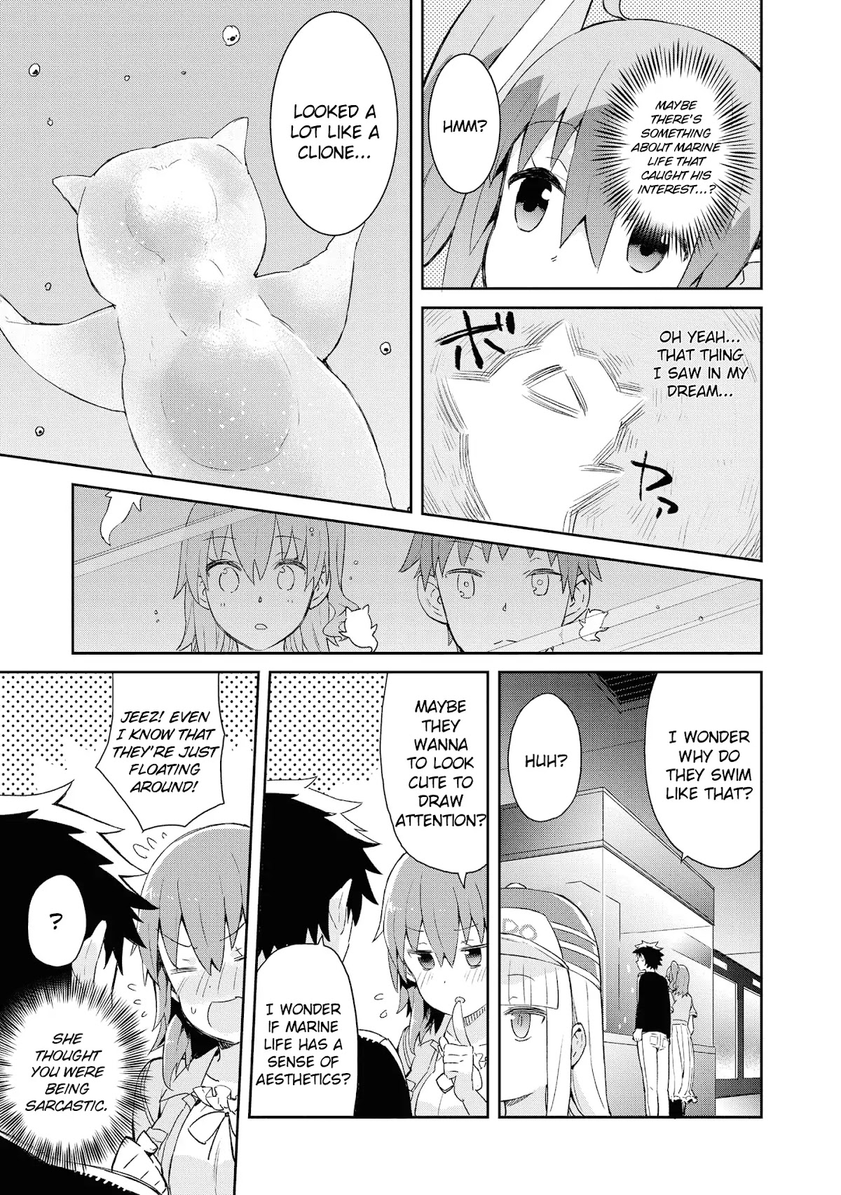 Dioti Manual ~Kamisamatachi no Ren'ai Daikou~ Chapter 16 page 14 - Chapter 16: Little Sister (Front)
