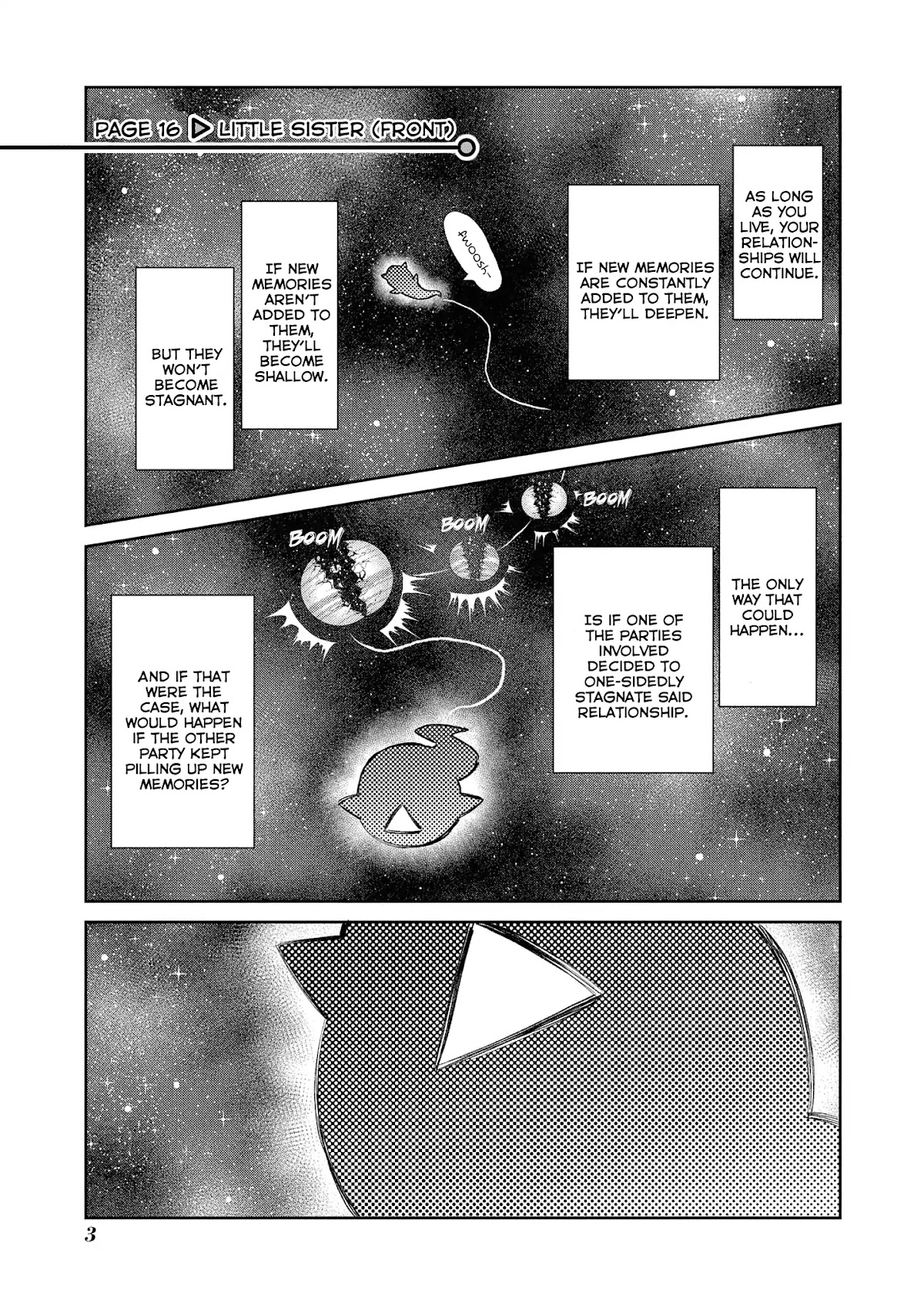 Dioti Manual ~Kamisamatachi no Ren'ai Daikou~ Chapter 16 page 4 - Chapter 16: Little Sister (Front)