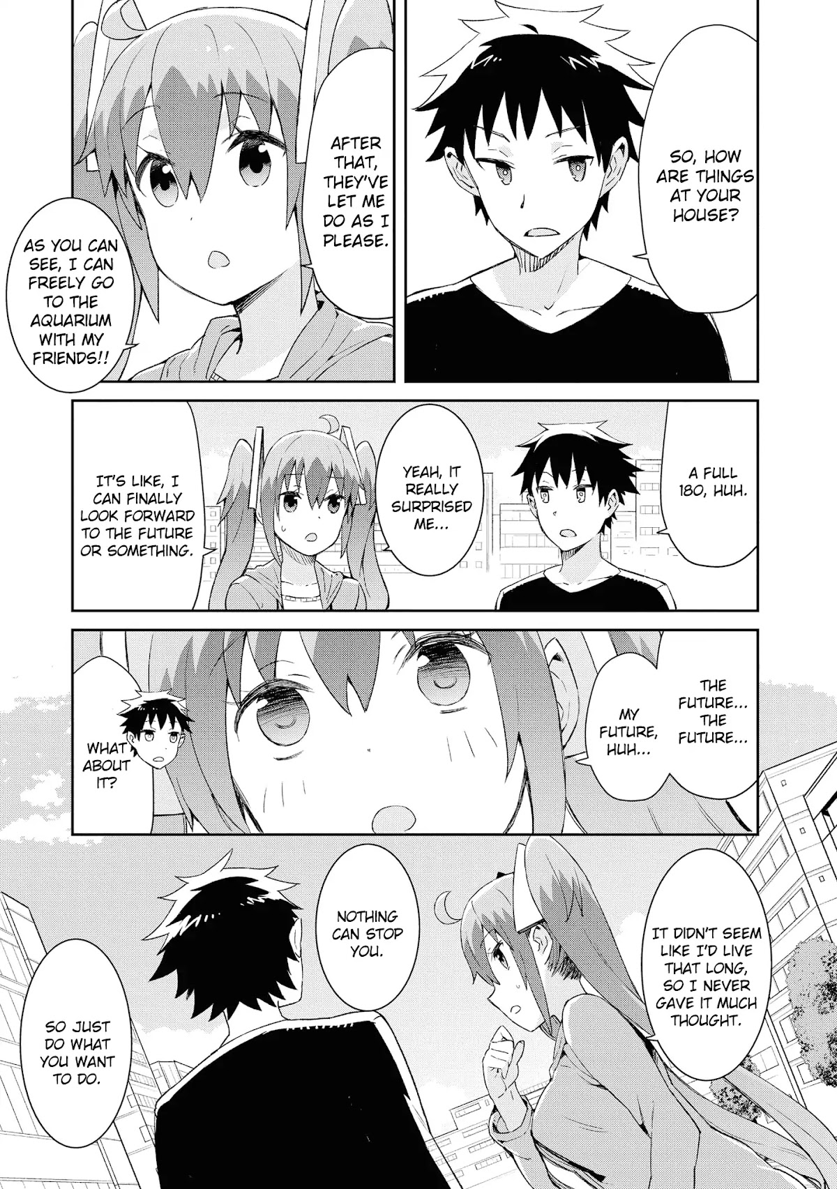 Dioti Manual ~Kamisamatachi no Ren'ai Daikou~ Chapter 16 page 6 - Chapter 16: Little Sister (Front)