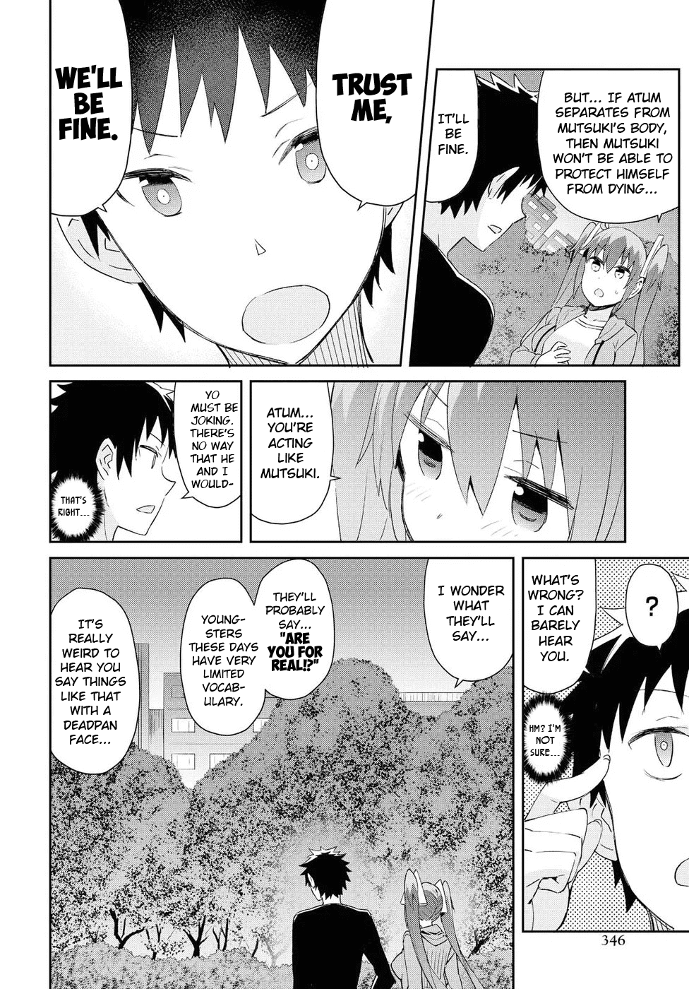 Dioti Manual ~Kamisamatachi no Ren'ai Daikou~ Chapter 18 page 10 - Chapter 18: Before the Confession