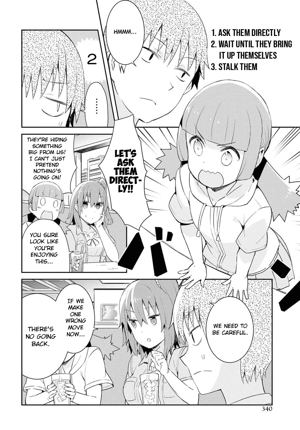 Dioti Manual ~Kamisamatachi no Ren'ai Daikou~ Chapter 18 page 4 - Chapter 18: Before the Confession