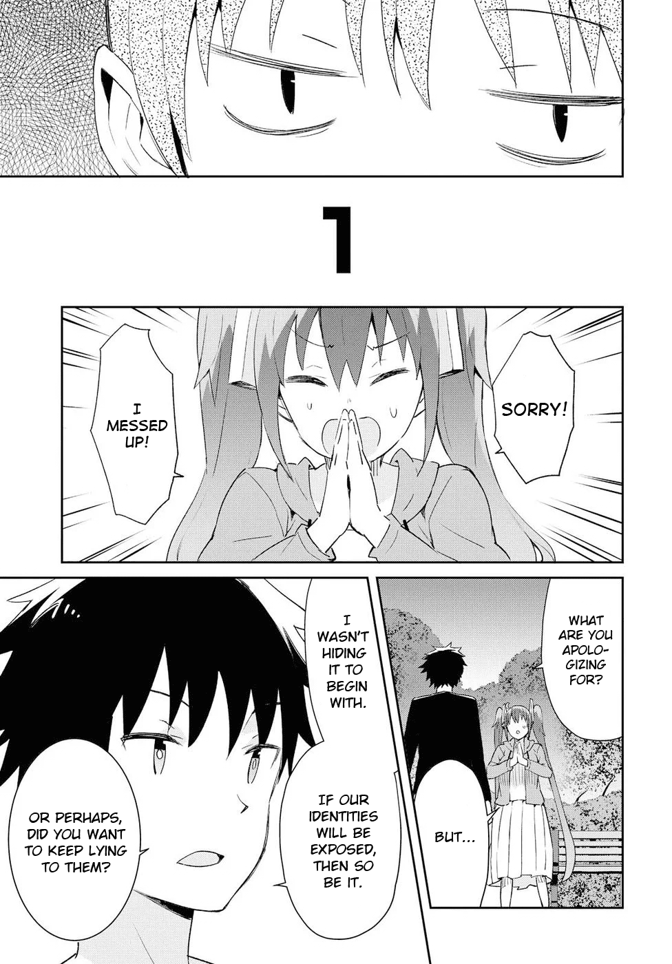Dioti Manual ~Kamisamatachi no Ren'ai Daikou~ Chapter 18 page 7 - Chapter 18: Before the Confession