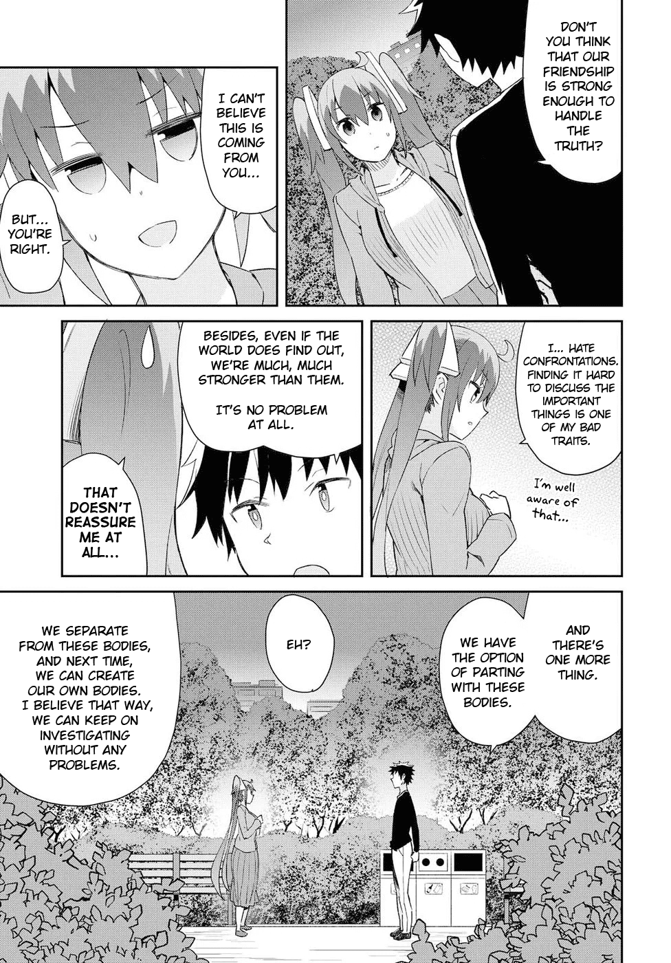 Dioti Manual ~Kamisamatachi no Ren'ai Daikou~ Chapter 18 page 9 - Chapter 18: Before the Confession