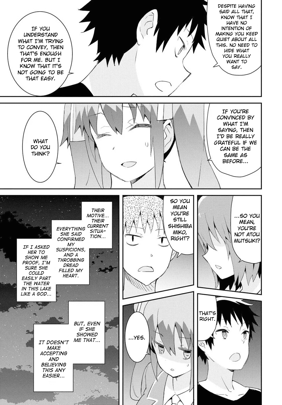 Dioti Manual ~Kamisamatachi no Ren'ai Daikou~ Chapter 19 page 3 - Chapter 19: After the Confession