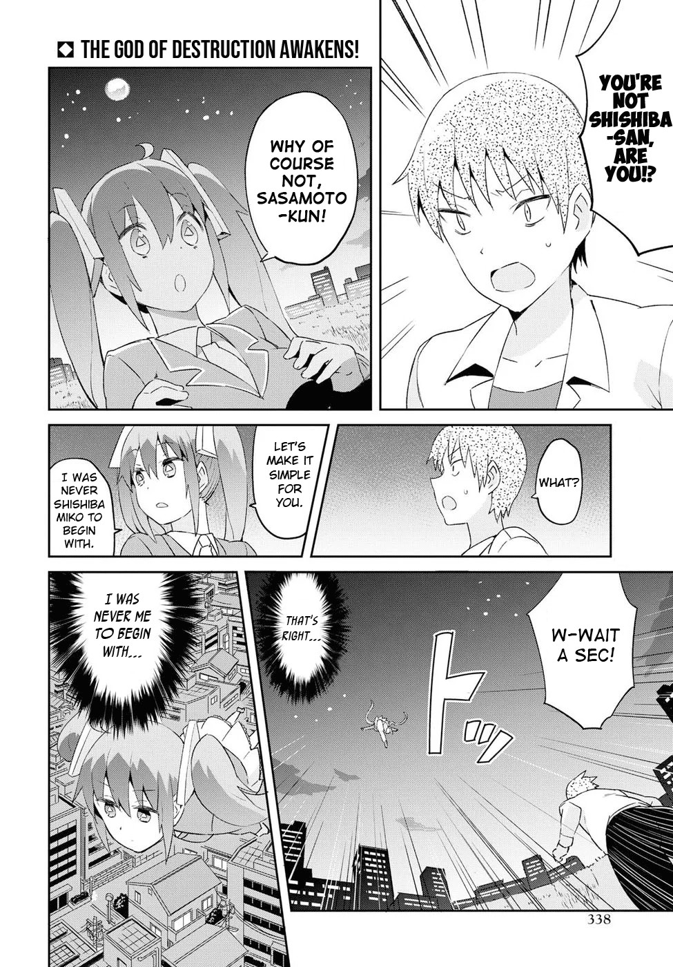 Dioti Manual ~Kamisamatachi no Ren'ai Daikou~ Chapter 20 page 2 - Chapter 20: The Vessel of Expressions (Part 1)