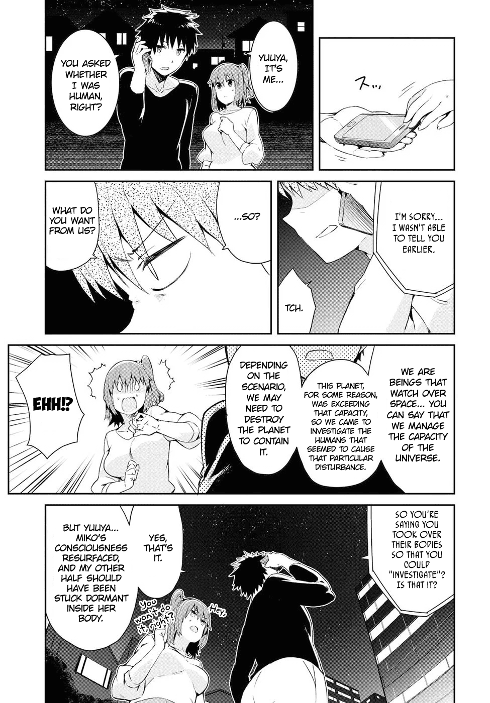 Dioti Manual ~Kamisamatachi no Ren'ai Daikou~ Chapter 21 page 3 - Chapter 21: The Vessel of Expressions (Part 2)