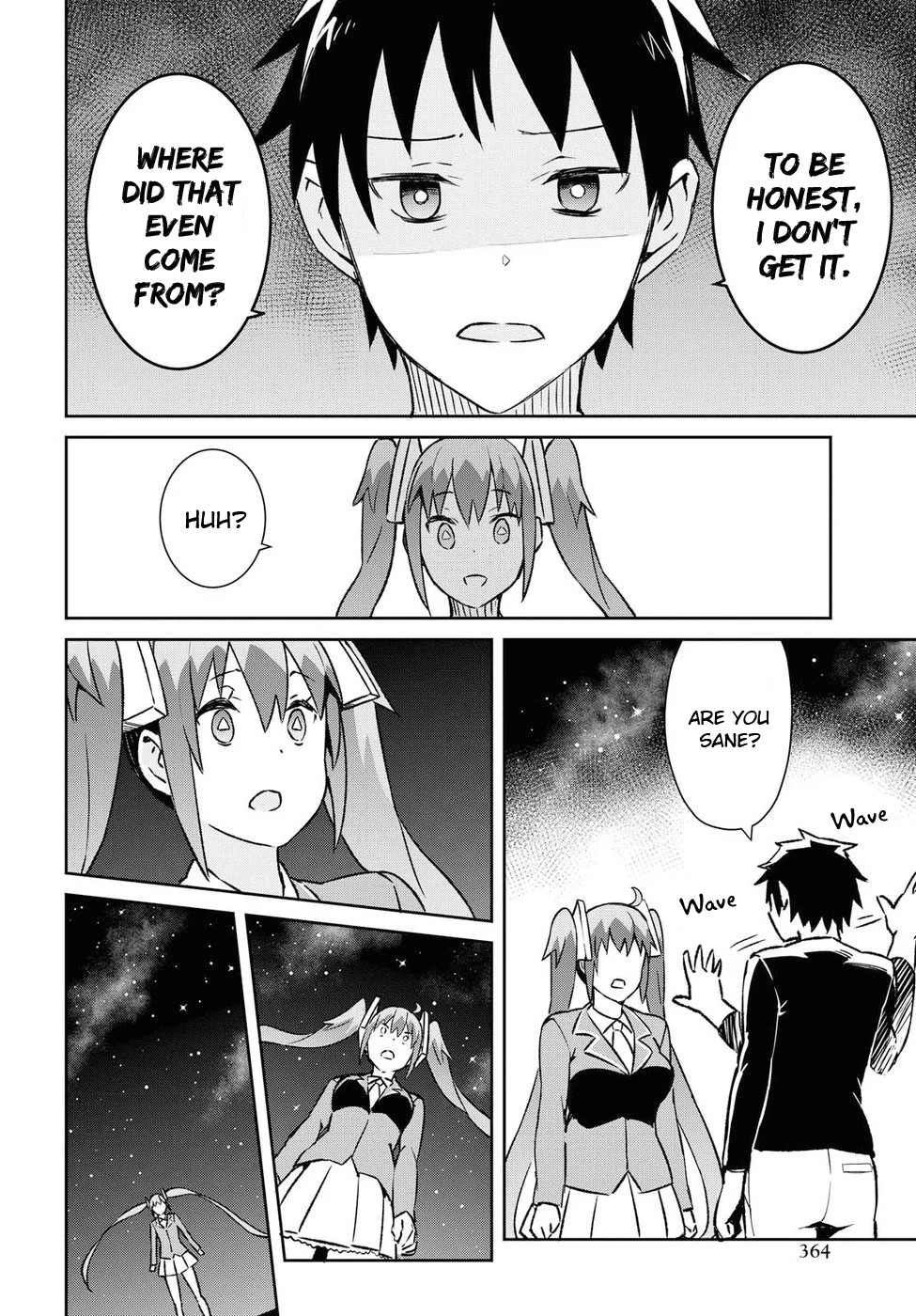 Dioti Manual ~Kamisamatachi no Ren'ai Daikou~ Chapter 22 page 2 - Chapter 22: Confession (Front)