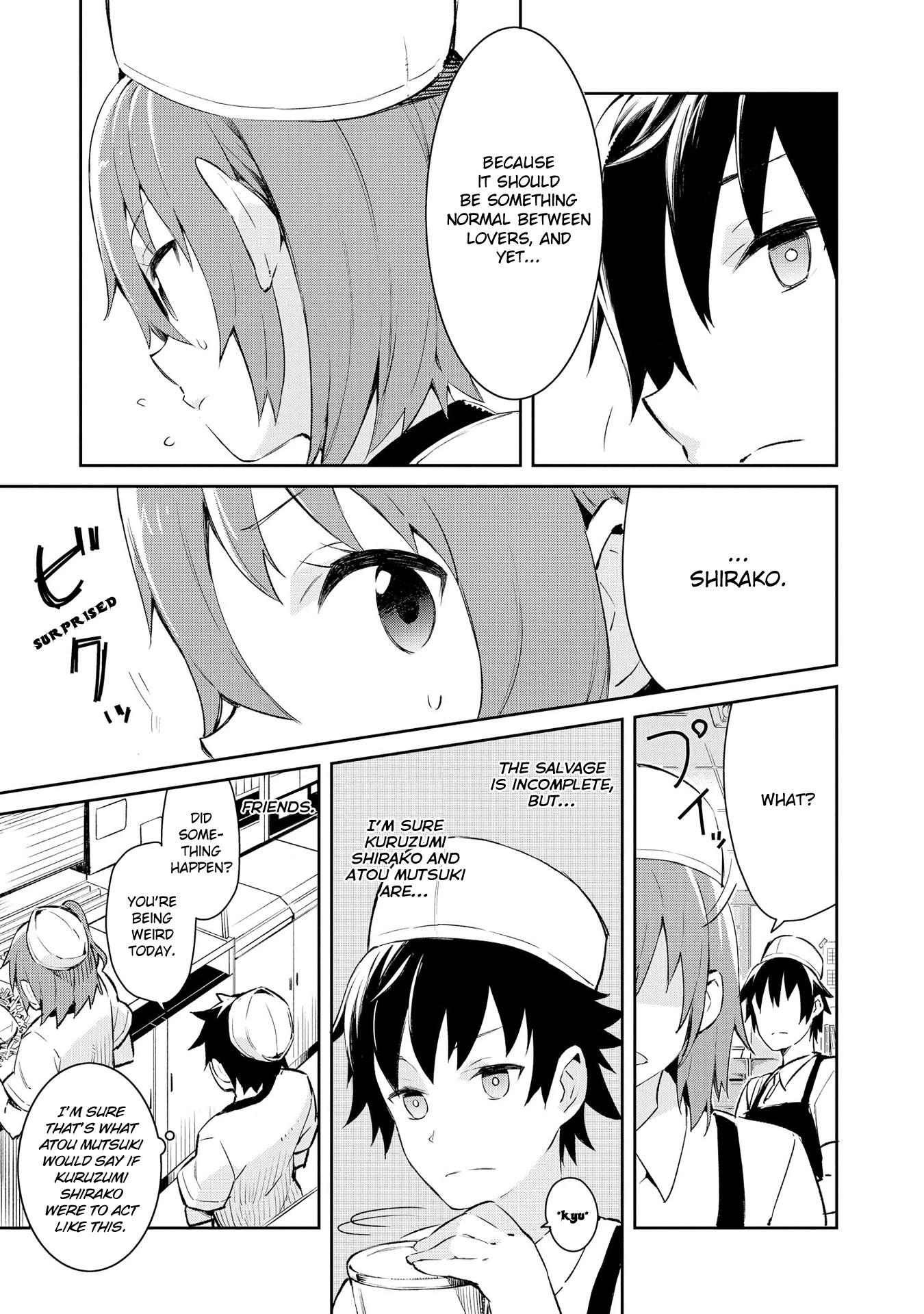 Dioti Manual ~Kamisamatachi no Ren'ai Daikou~ Chapter 3 page 3 - Chapter 3: He and She (Above)