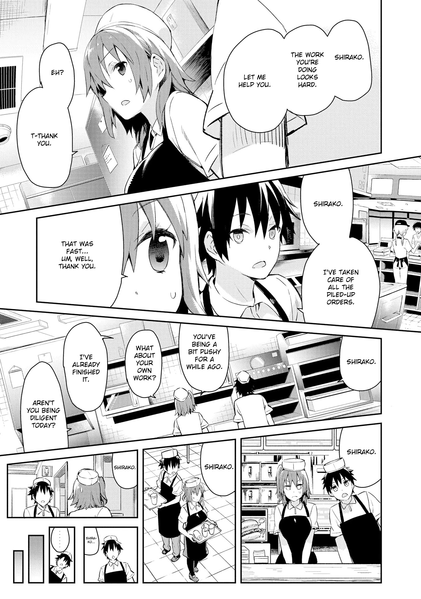 Dioti Manual ~Kamisamatachi no Ren'ai Daikou~ Chapter 3 page 5 - Chapter 3: He and She (Above)