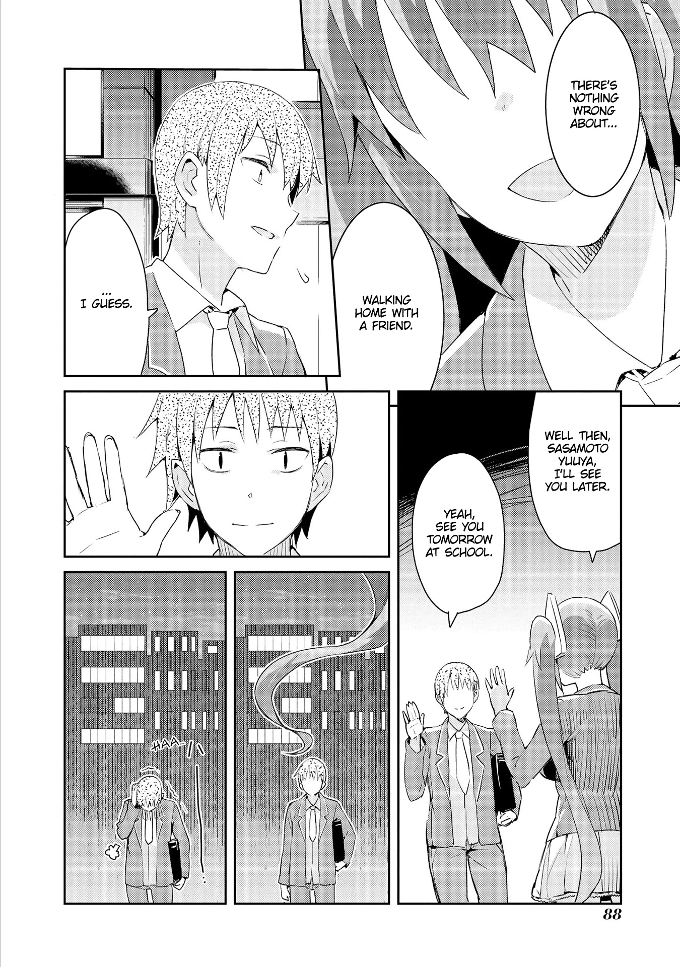Dioti Manual ~Kamisamatachi no Ren'ai Daikou~ Chapter 4 page 16 - Chapter 4: He and She (Below)
