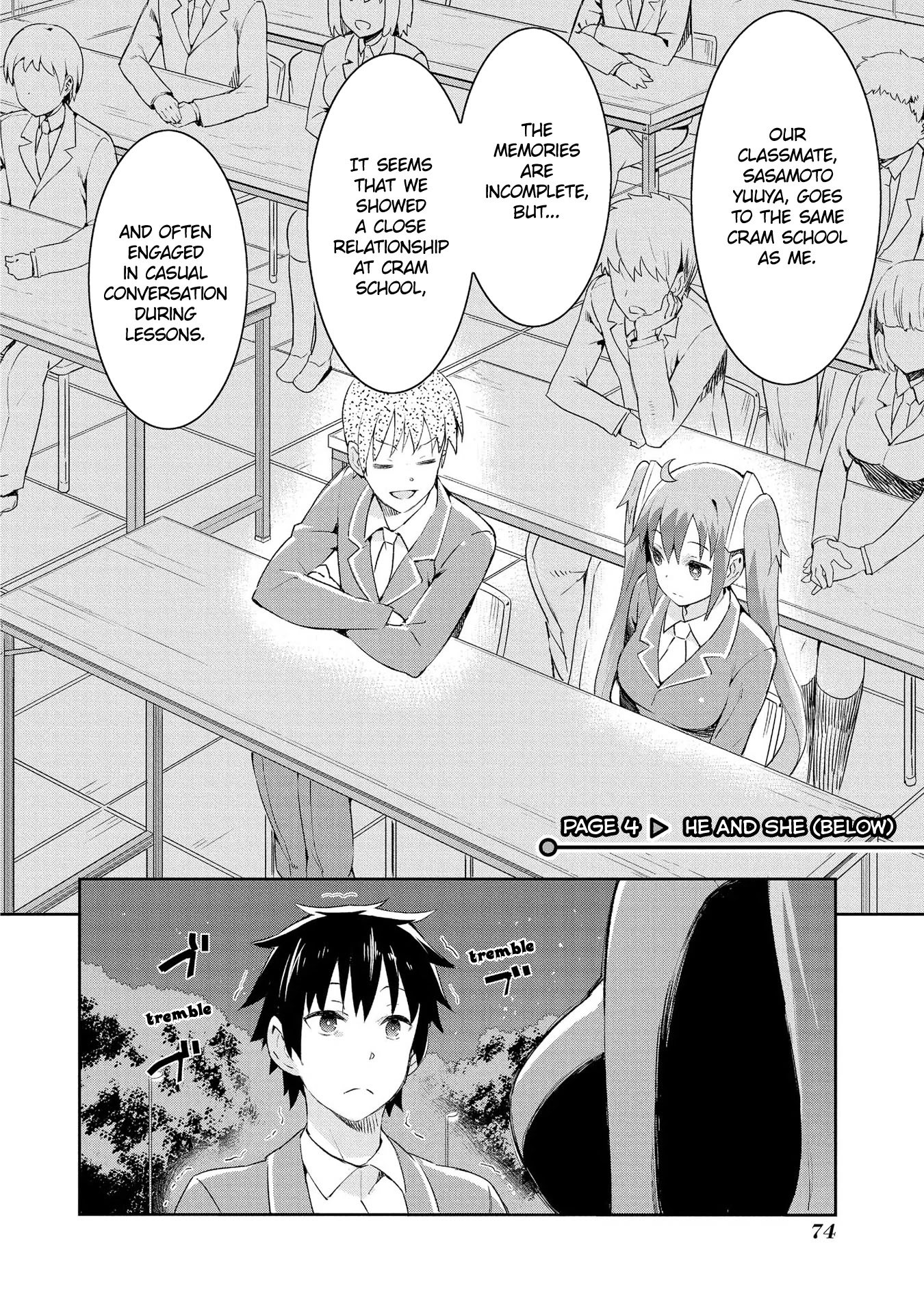 Dioti Manual ~Kamisamatachi no Ren'ai Daikou~ Chapter 4 page 2 - Chapter 4: He and She (Below)