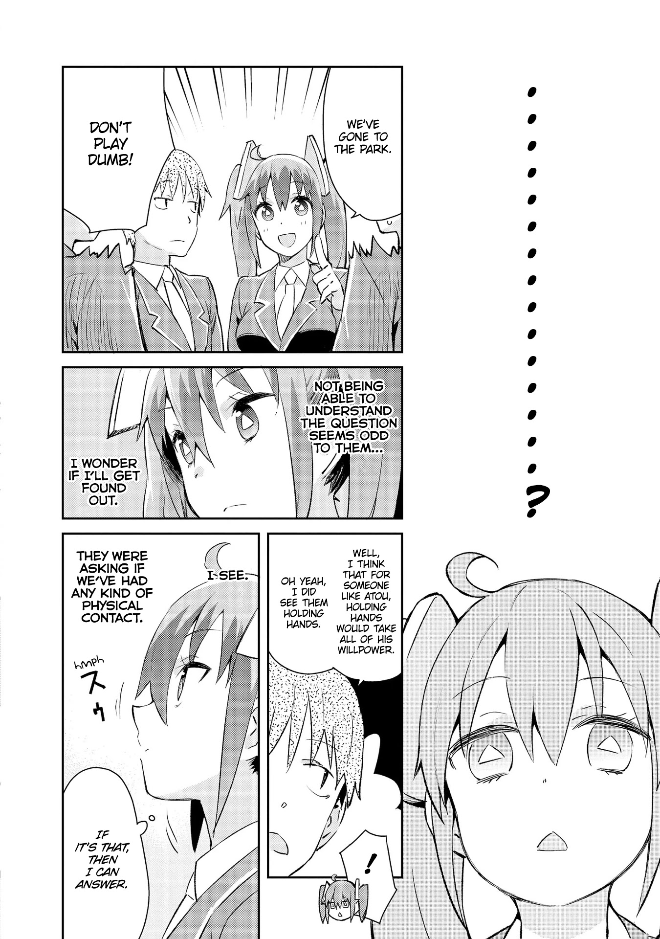 Dioti Manual ~Kamisamatachi no Ren'ai Daikou~ Chapter 4 page 8 - Chapter 4: He and She (Below)