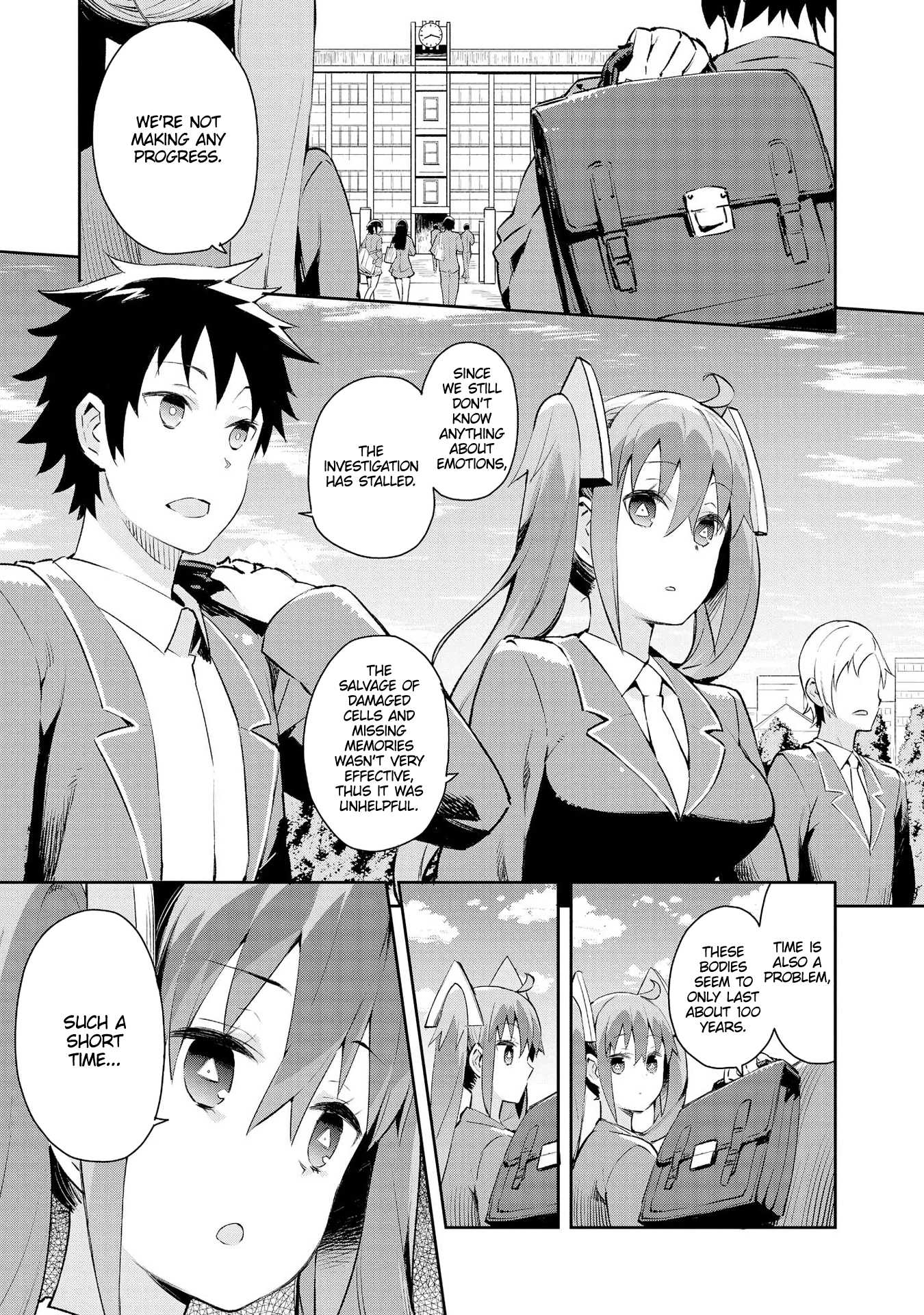 Dioti Manual ~Kamisamatachi no Ren'ai Daikou~ Chapter 5 page 1 - Chapter 5: Flashback