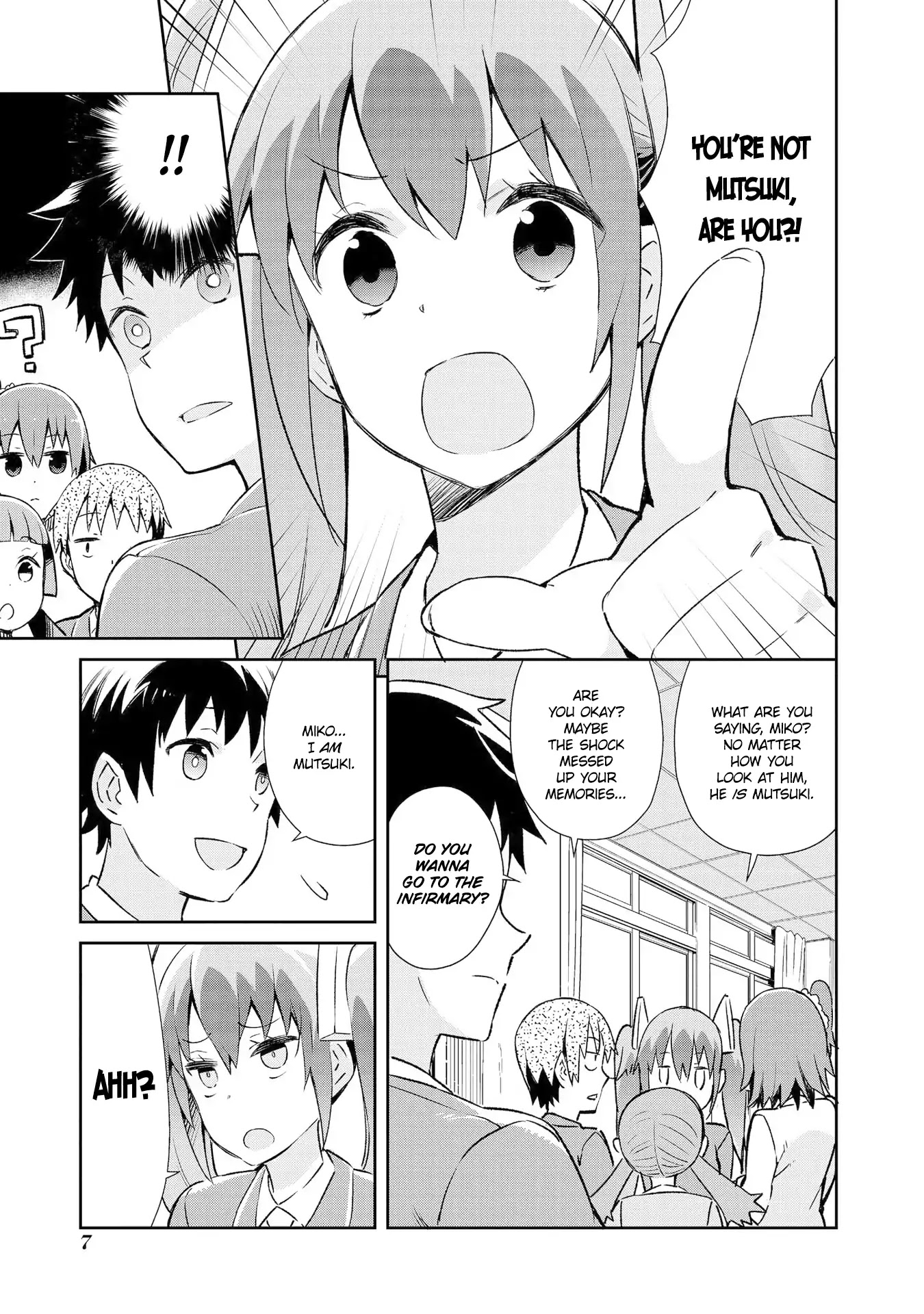 Dioti Manual ~Kamisamatachi no Ren'ai Daikou~ Chapter 8 page 10 - Chapter 8: Suspicion