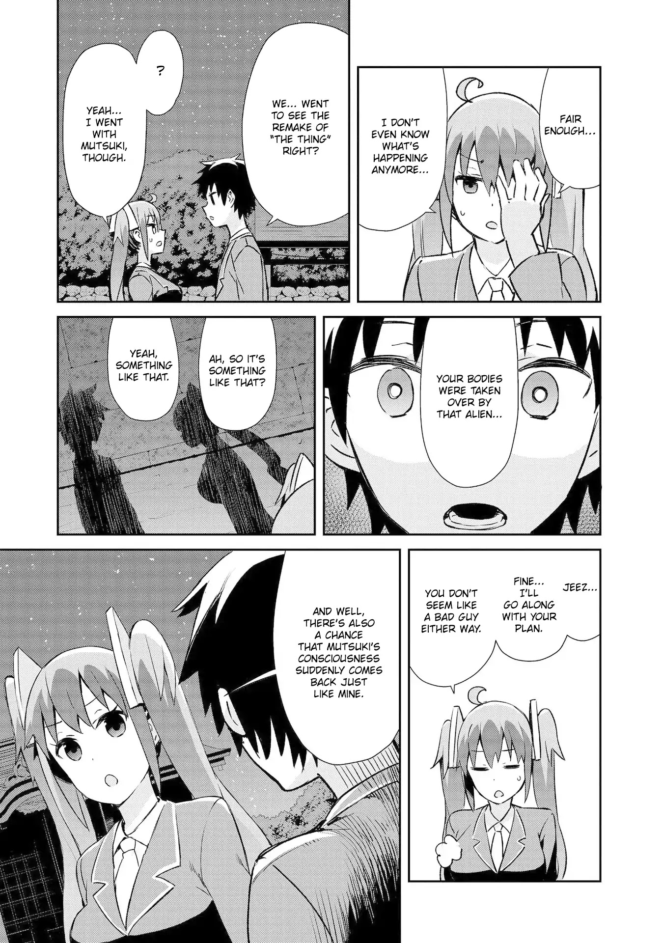 Dioti Manual ~Kamisamatachi no Ren'ai Daikou~ Chapter 8 page 22 - Chapter 8: Suspicion