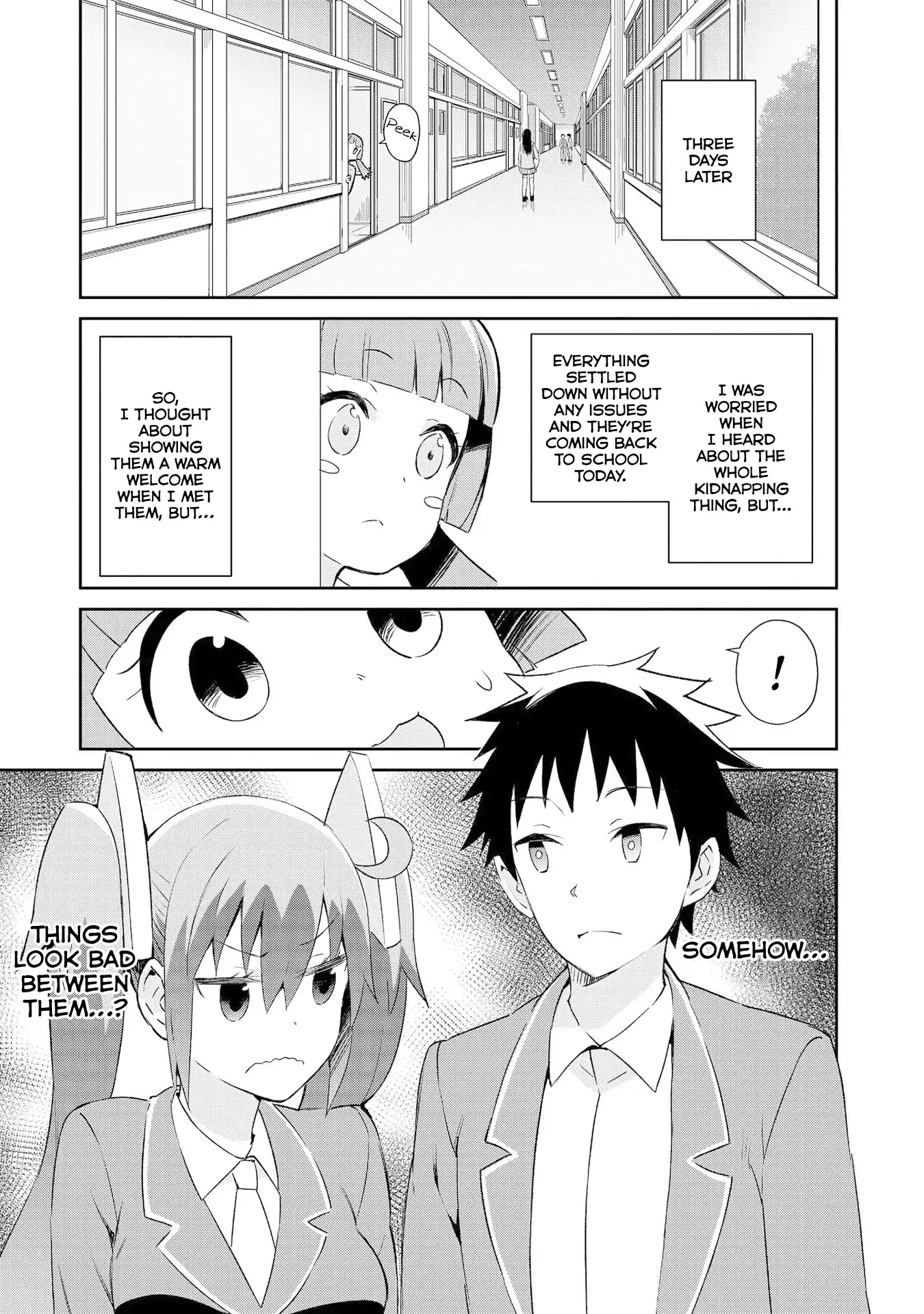 Dioti Manual ~Kamisamatachi no Ren'ai Daikou~ Chapter 8 page 8 - Chapter 8: Suspicion