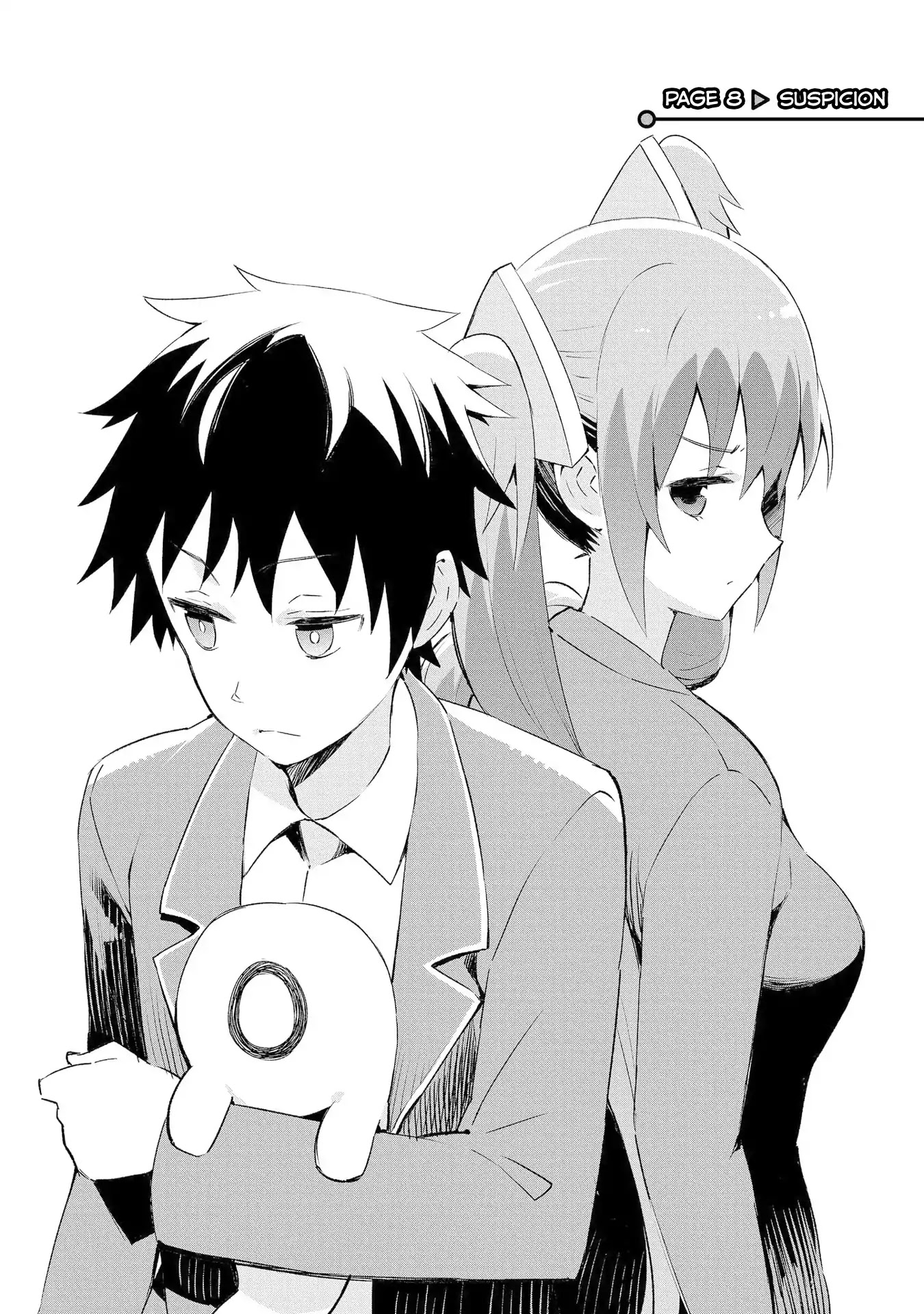 Dioti Manual ~Kamisamatachi no Ren'ai Daikou~ Chapter 8 page 9 - Chapter 8: Suspicion